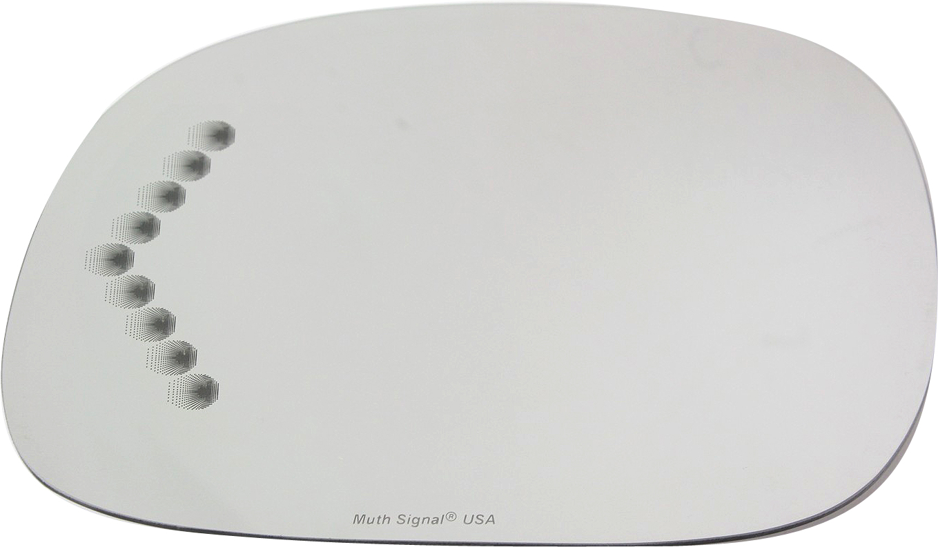 AM F 150-98-03 F 150 HERITAGE 04-04 MIRROR GLASS LH Non Heated Non Towing w Signal Light w o Backing Plate SKU FD02GL S
