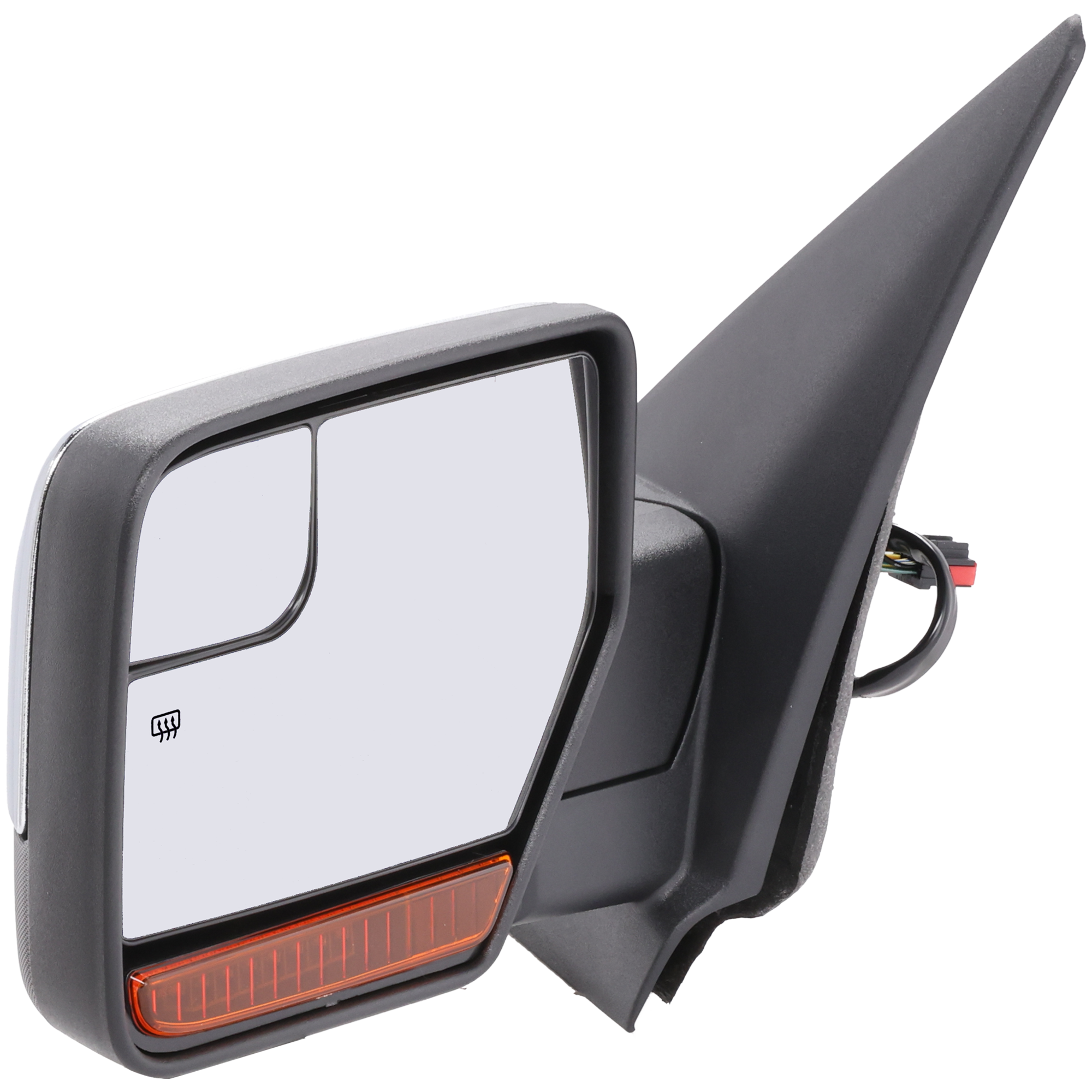 AM NAVIGATOR 12-14 EXPEDITION 13-14 MIRROR LH Non Towing Power Power Folding Heated Chrome w Blind Spot Glass Memory Puddle Light and Signal Light No Auto dimming SKU FD08CL S OEM CL7Z17683AA PFM