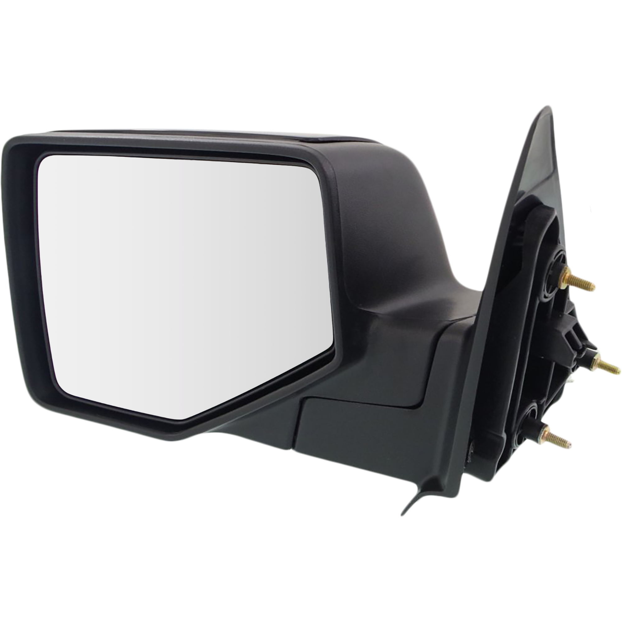AM RANGER 06-11 MIRROR LH Manual Adjust Manual Folding Non Heated Chrome Paintable 2 Caps SKU FD102L OEM 8L5Z17683BA PFM