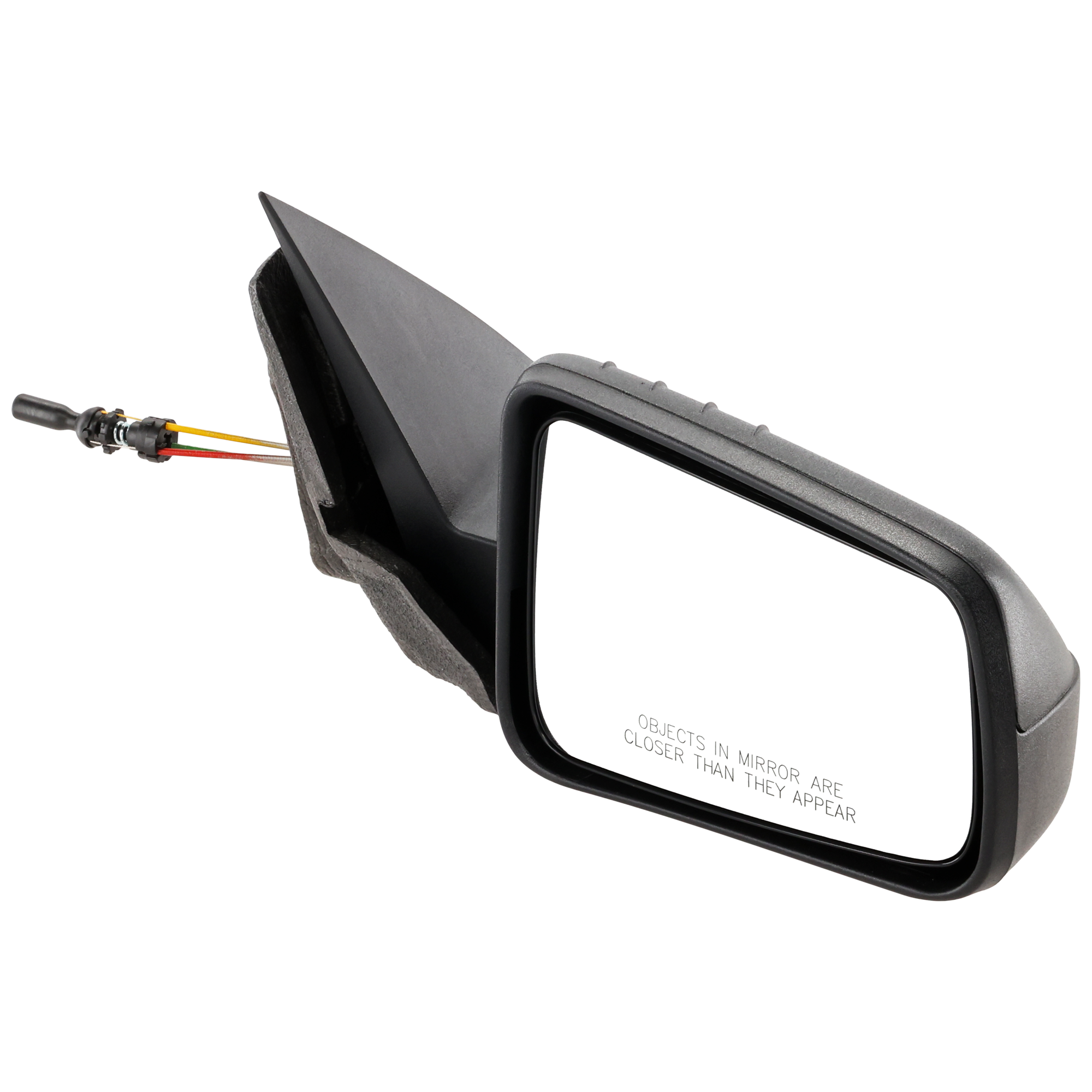 AM FOCUS 08-11 MIRROR RH Manual Adjust Non Folding Non Heated Paintable Textured 2 Caps S Model Sedan SKU FD109R Partslink FO1321316 OEM 8S4Z17682AA