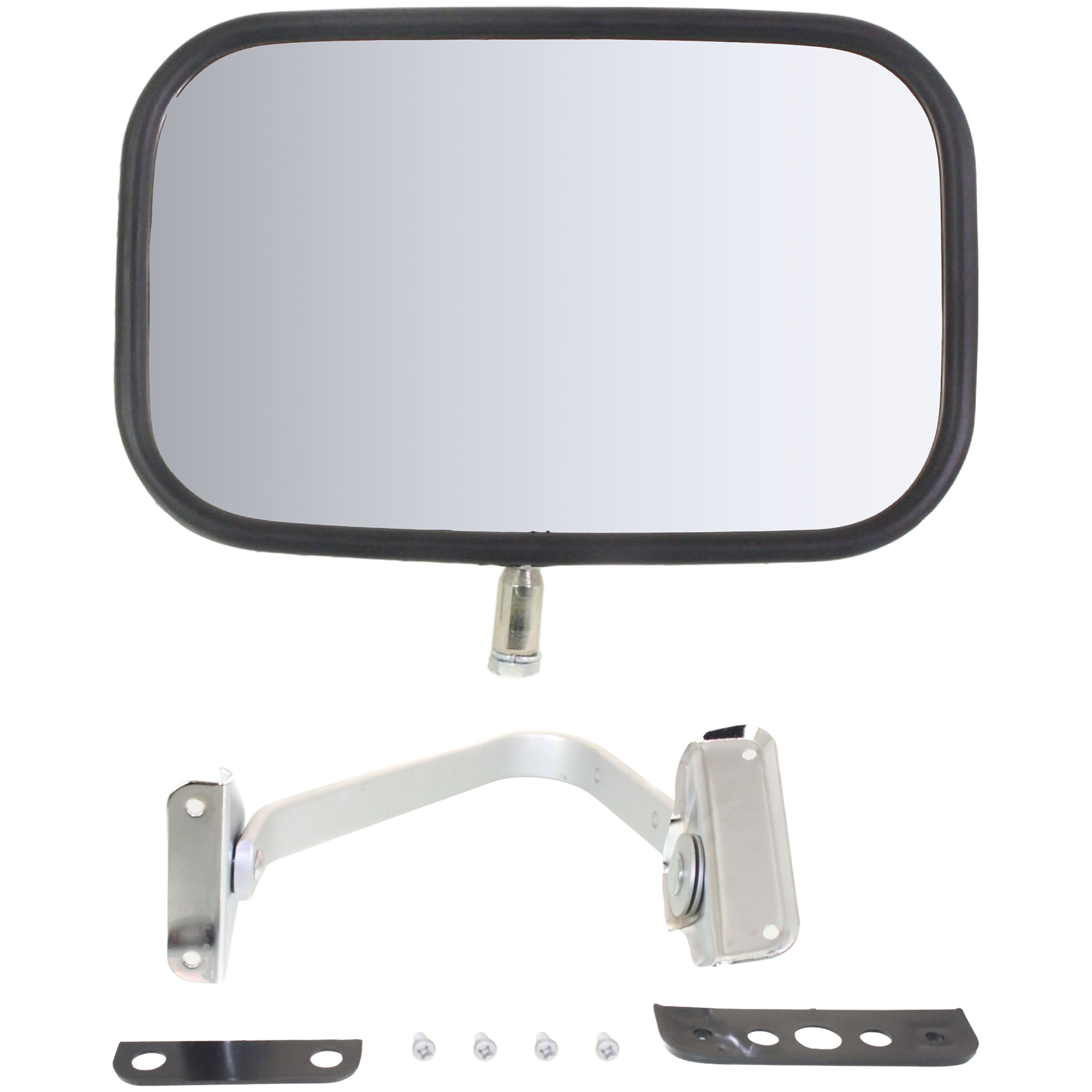 AM F SERIES 80-97 MIRROR RH=LH Power Non Heated Manual Folding Chrome Flat Glass SKU FD10R L Partslink FO1320106 OEM EOTZ17682E
