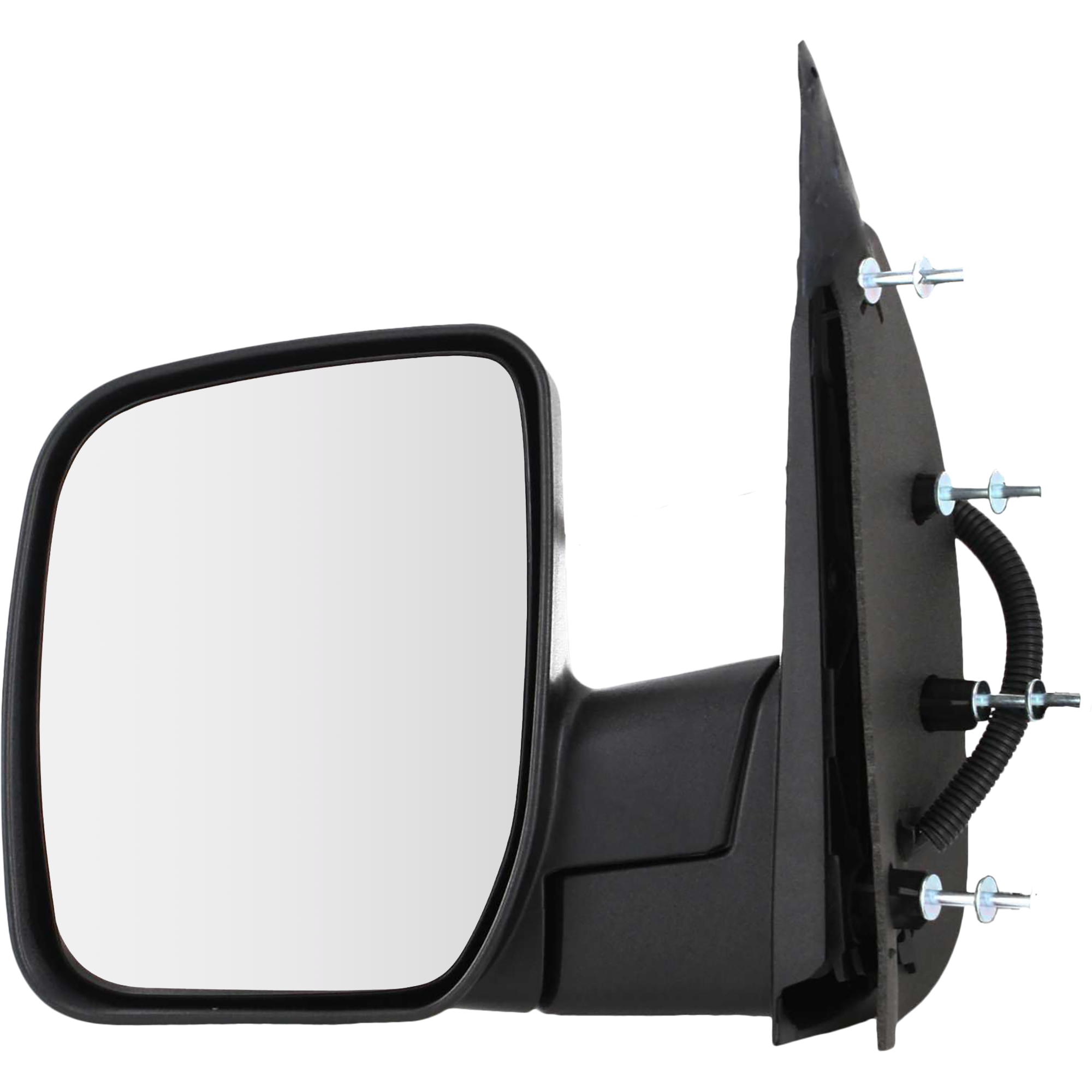 AM E 350 SUPER DUTY 07-08 MIRROR LH Non Towing Power Manual Folding Non Heated Textured Black No Auto dimming BSD Memory and Signal Light 4 Bolt Mount SKU FD123EL Partslink FO1320288 OEM 7C2Z17683AA