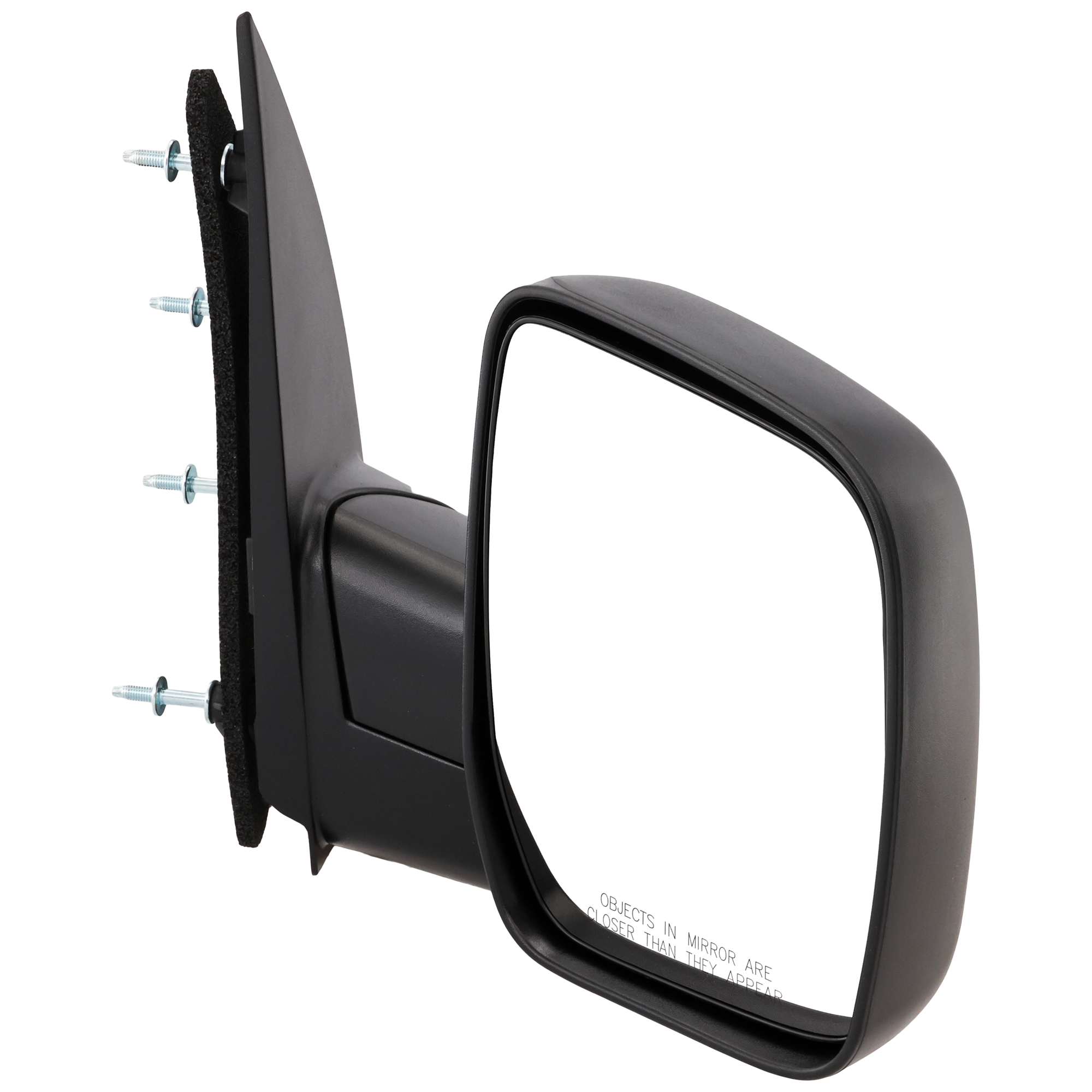 AM ECONOLINE VAN 08-09 MIRROR RH Non Towing Manual Adjust Manual Folding Non Heated Textured No Auto dimming BSD Memory and Signal Light 4 Bolt Mount SKU FD123R Partslink FO1321337 OEM 7C2Z17682BA