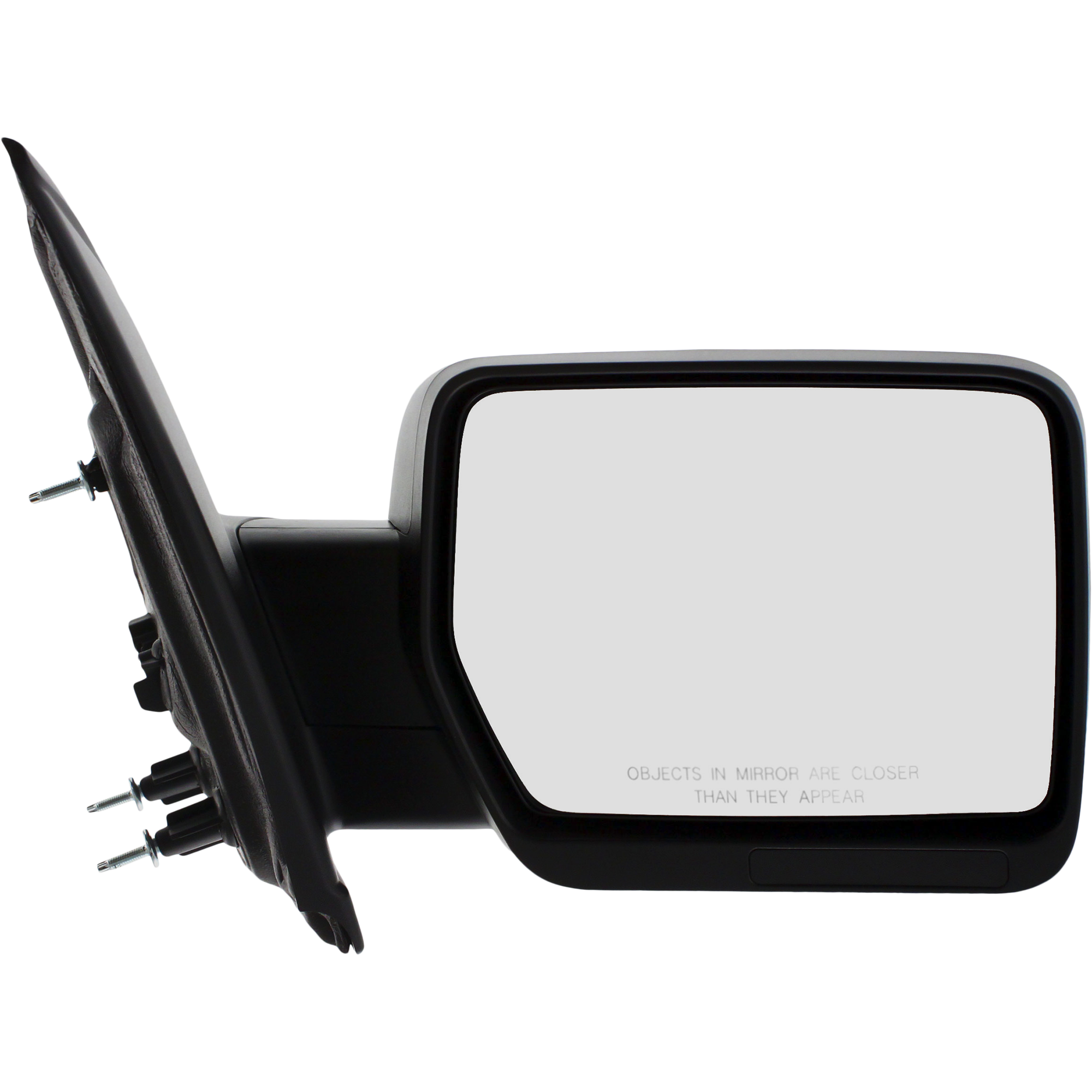 AM F 150-09-10 MIRROR RH Non Towing Power Manual Folding Non Heated Textured Standard No Auto dimming BSD Memory and Signal Light Exc. SVT Raptor Model SKU FD131ER Partslink FO1321348 OEM 9L3Z17682BB