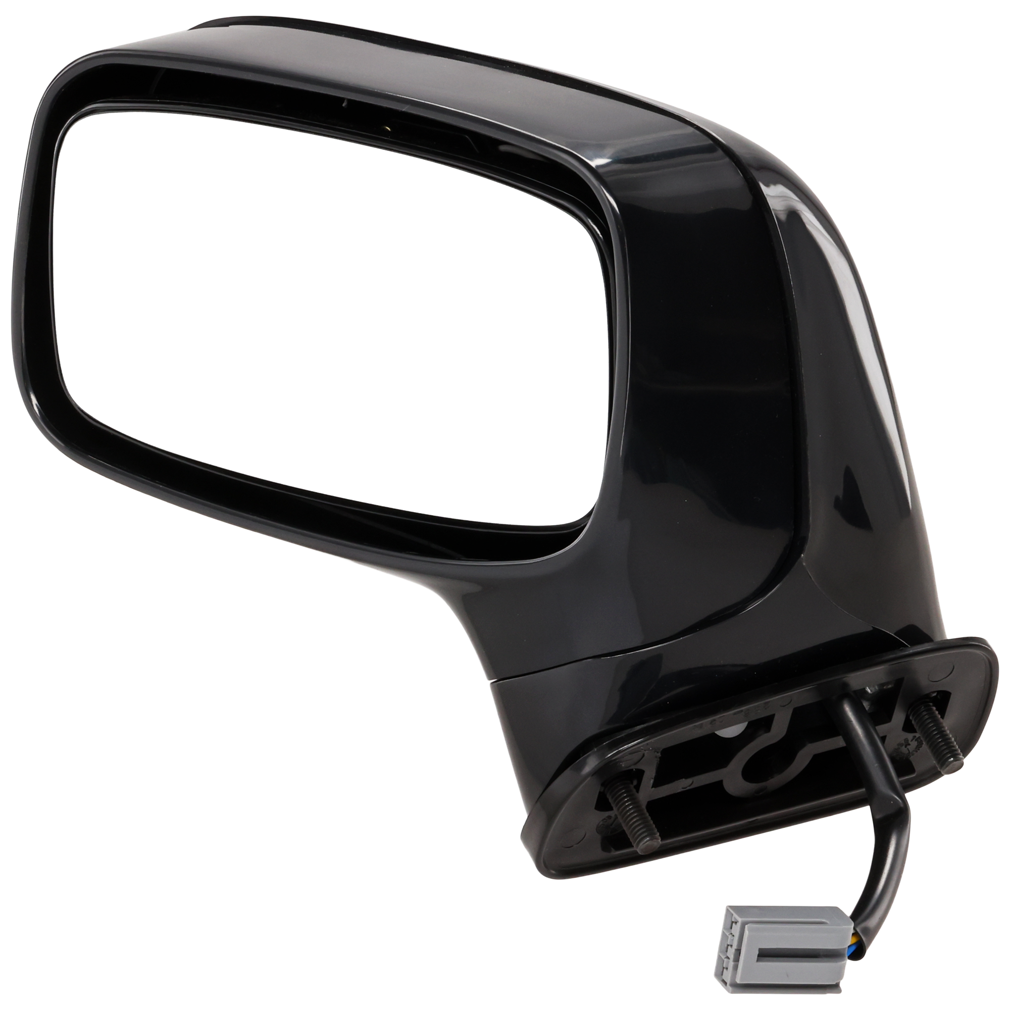 AM MUSTANG 87-93 MIRROR LH Power Non Folding Non Heated Textured Door Panel Mount SKU FD157EL Partslink FO1320260 OEM E8ZZ17682B