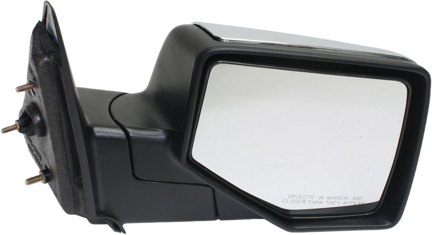 AM RANGER 06-11 MIRROR RH Manual Adjust Manual Folding Non Heated Chrome SKU FD165CR Partslink FO1321315 OEM 8L5Z17682EA