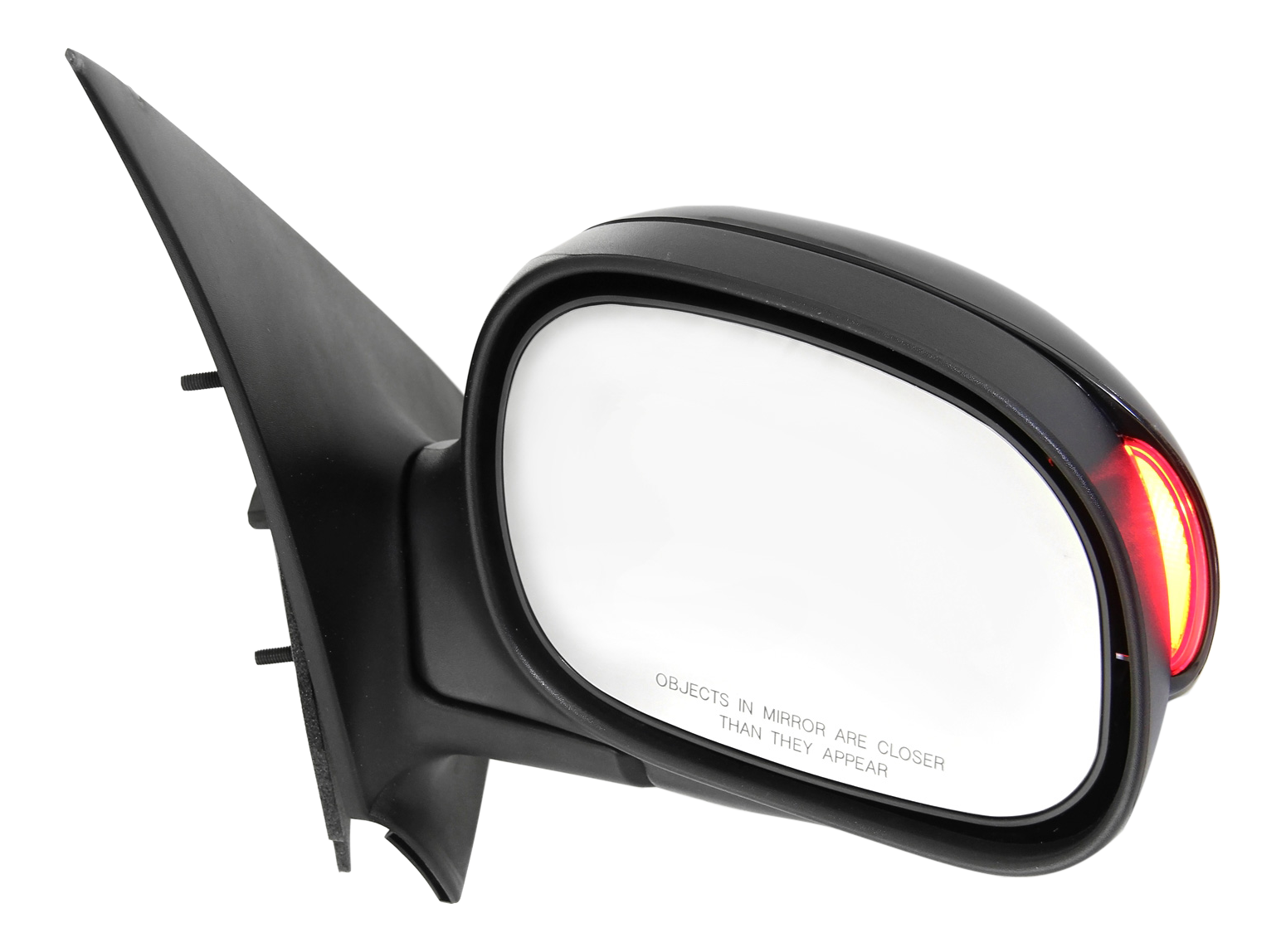 AM F 150-01-03 MIRROR RH Non Towing Power Manual Folding Non Heated Paintable Contour Style w In housing Signal Light Crew Cab SKU FD172ER S Partslink FO1321223 OEM YL3Z17682BAA 1L3Z17682BAB