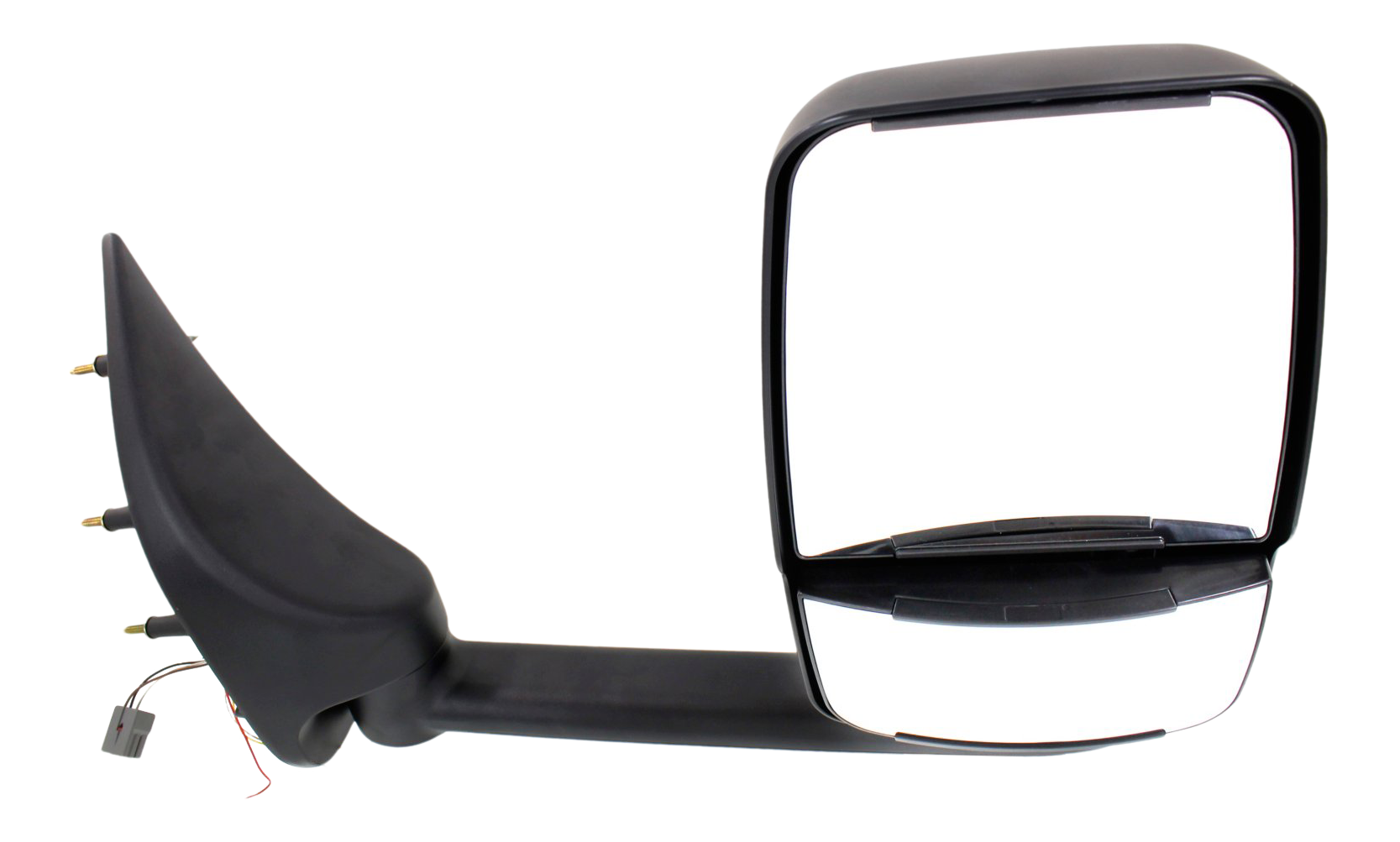 AM ECONOLINE VAN 02-14 TOWING MIRROR LH Power Manual Folding Non Heated Paintable No Auto dimming BSD In housing Signal Light and Memory 4 Bolt Mount SKU FD176EL S OEM 2C2Z17683AAB PFM