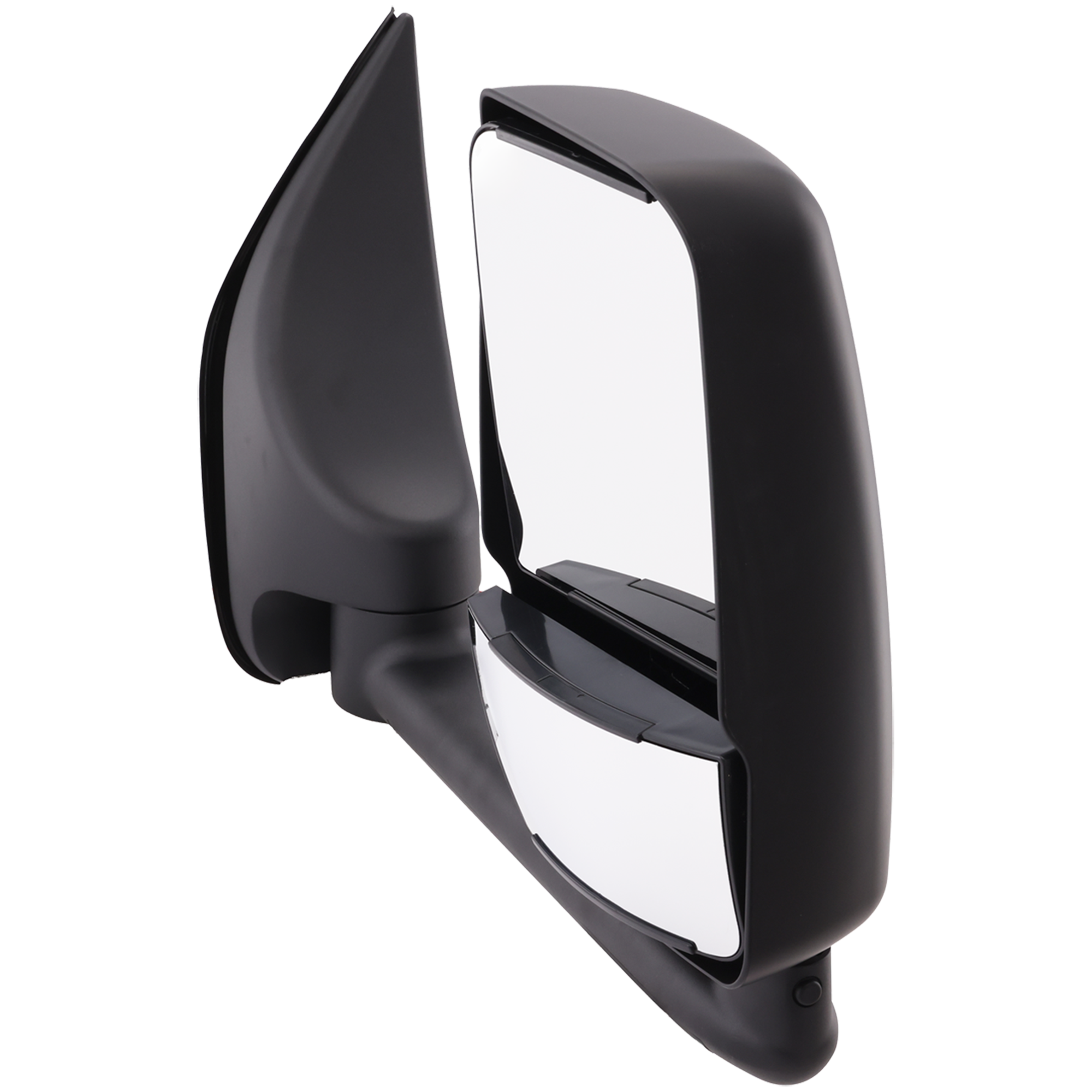 AM ECONOLINE VAN 02-14 TOWING MIRROR LH Manual Adjust Manual Folding Non Heated Paintable No Auto dimming BSD In housing Signal Light and Memory 4 Bolt Mount SKU FD176L S OEM 3C2Z17683FAA PFM