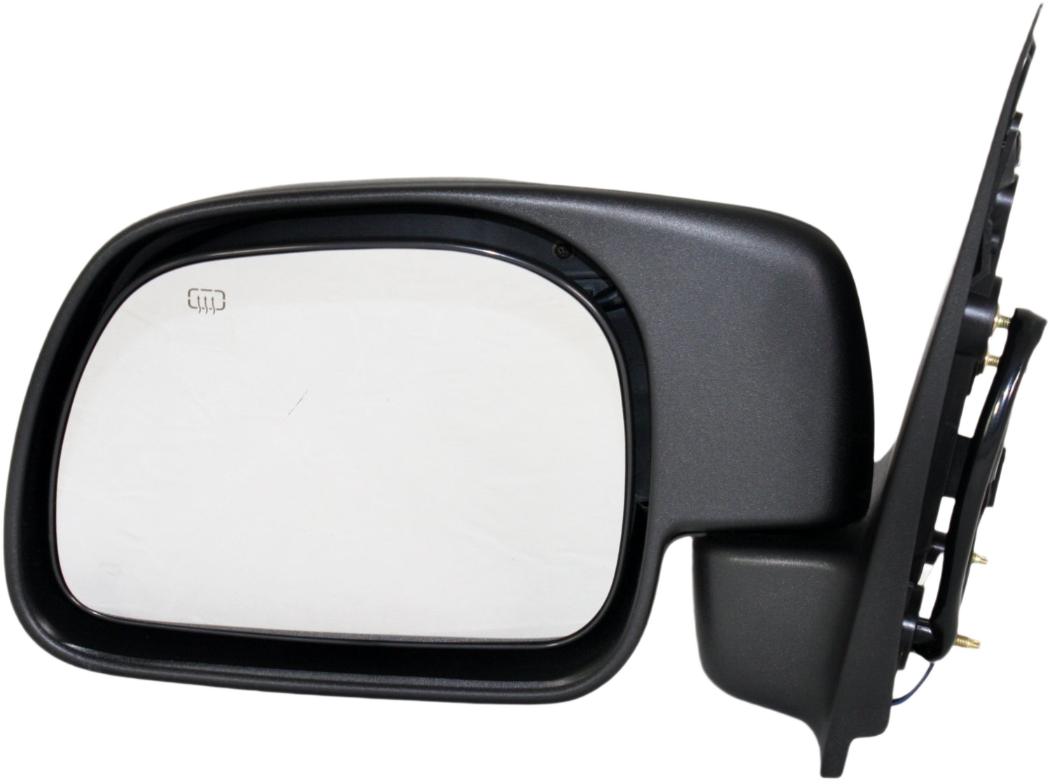 AM EXCURSION 00-01 MIRROR LH Non Towing Power Manual Folding Heated Textured No Auto dimming BSD Memory and Signal Light SKU FD190EL Partslink FO1320308 OEM YC3Z17683AAA