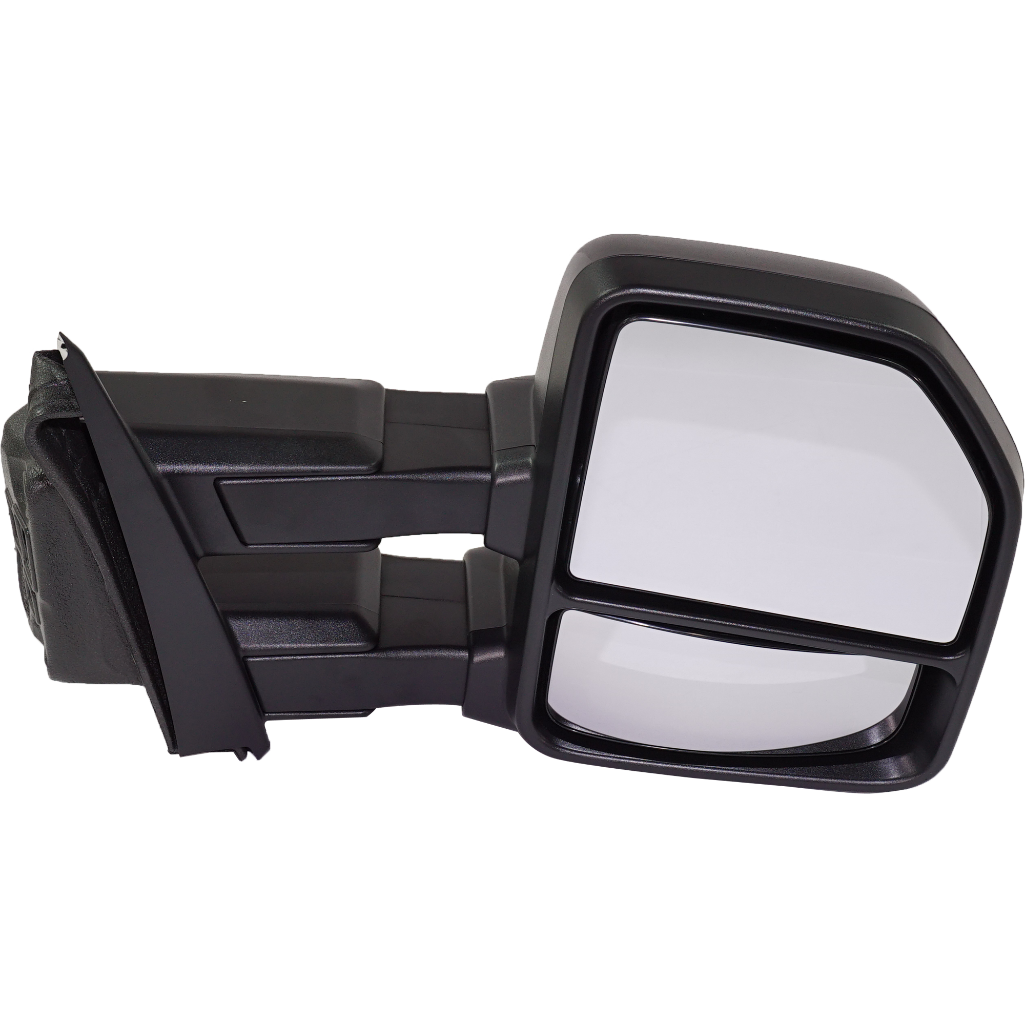 AM F 150-15-18 TOWING MIRROR RH Manual Adjust Manual Folding Non Heated Textured No Puddle and Signal Lights XL XLT Models To 2-26-18 SKU FD191ER OEM FL3Z17682AB PFM