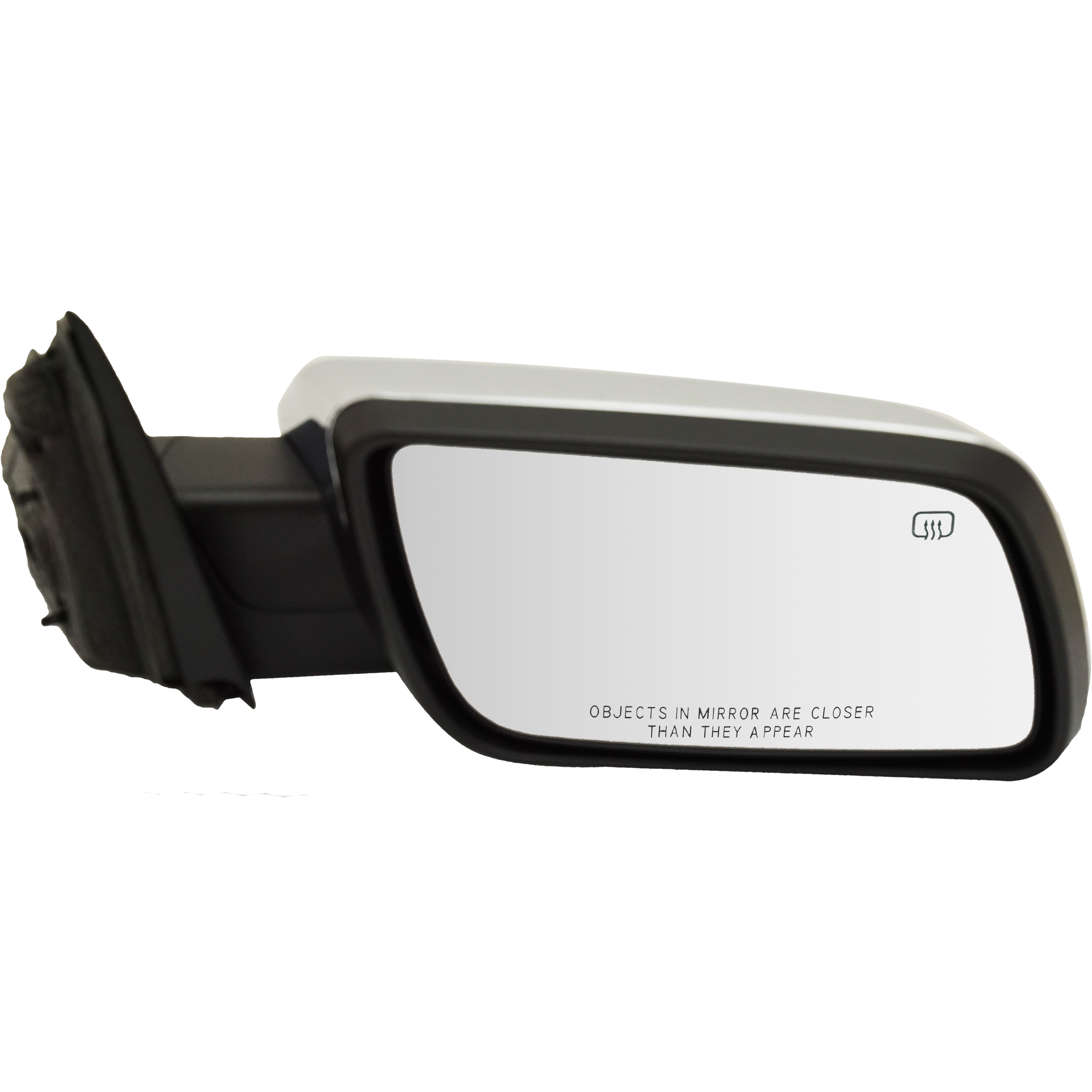 AM FLEX 09-12 MIRROR RH Power Manual Folding Heated Chrome w Memory and Puddle Light SKU FD198ER Partslink FO1321360 OEM 8A8Z17682CA