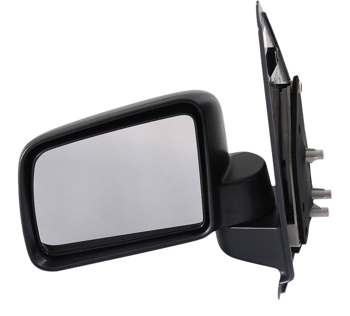 AM TRANSIT CONNECT 10-10 MIRROR LH Non Towing Manual Adjust Manual Folding Non Heated Textured SKU FD199L Partslink FO1320379 OEM 9T1Z17683A PFM