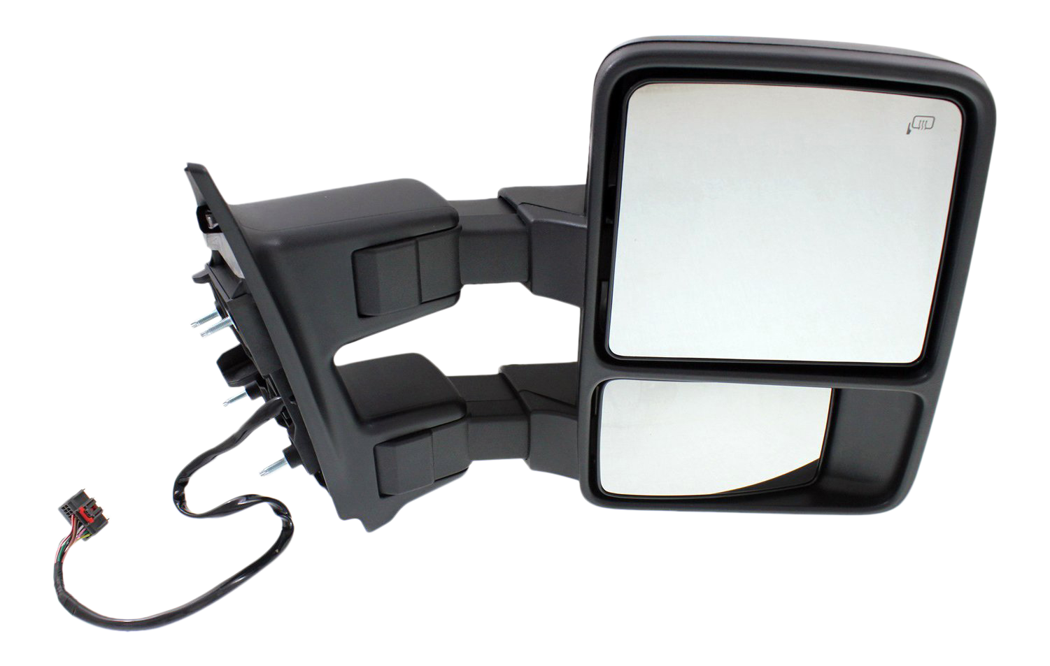 AM F SERIES SUPER DUTY 08-10 TOWING MIRROR RH Power Manual Folding Heated Textured w Memory and Signal Light SKU FD19ER S Partslink FO1321356 OEM 7C3Z17682EB