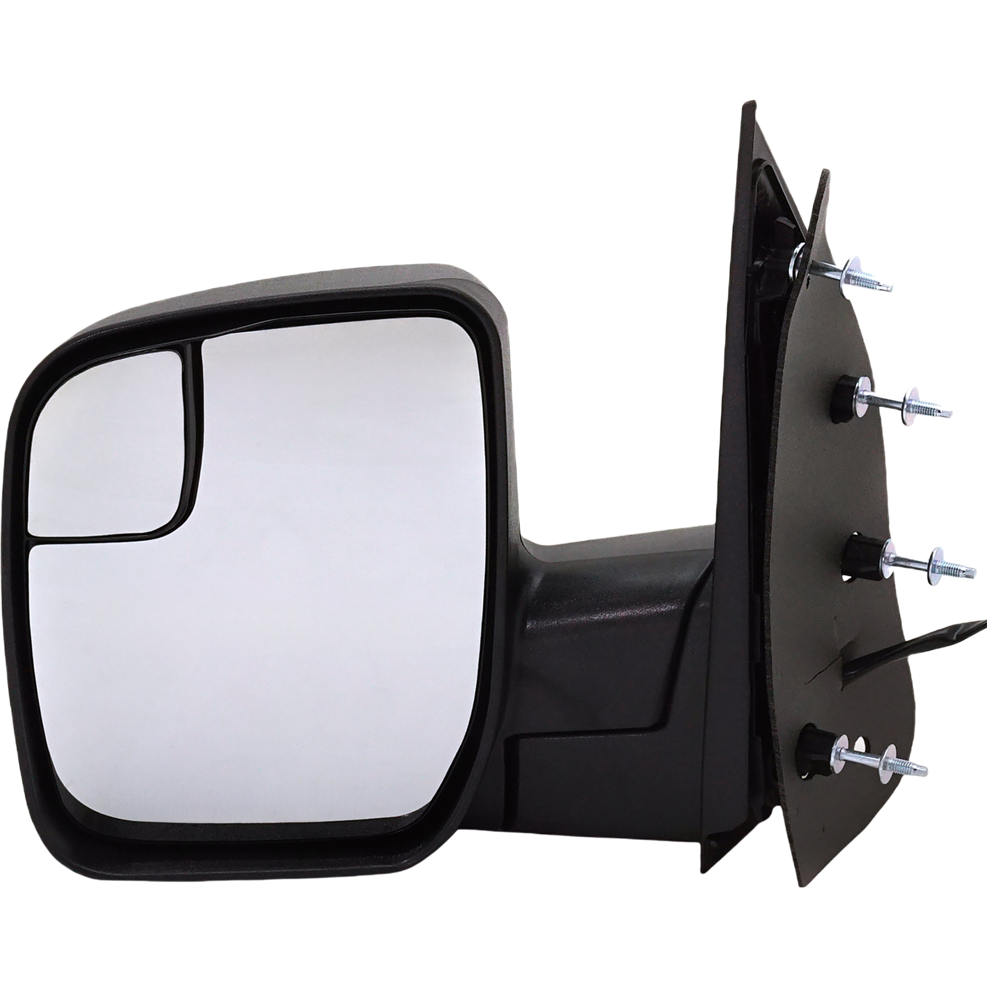 AM ECONOLINE VAN 10-14 MIRROR LH Non Towing Power Manual Folding Non Heated Textured No Auto dimming BSD Memory and Signal Light 4 Bolt Mount SKU FD205EL Partslink FO1320396 OEM AC2Z17683AA