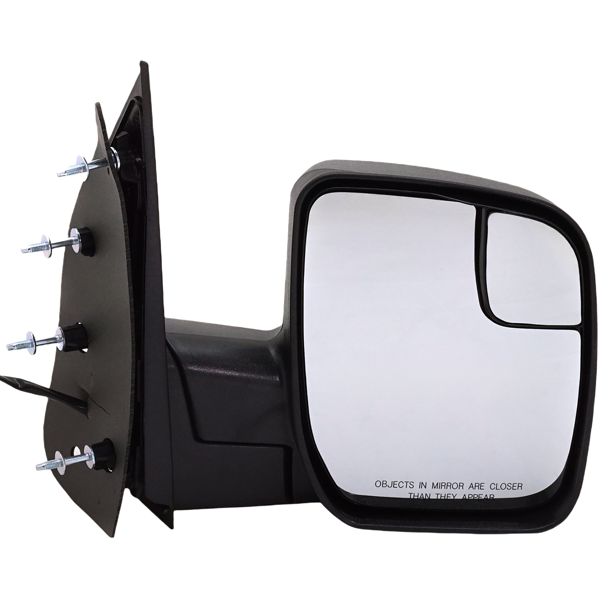 AM ECONOLINE VAN 10-14 MIRROR RH Non Towing Power Manual Folding Non Heated Textured No Auto dimming BSD Memory and Signal Light 4 Bolt Mount SKU FD205ER Partslink FO1321396 OEM AC2Z17682AA