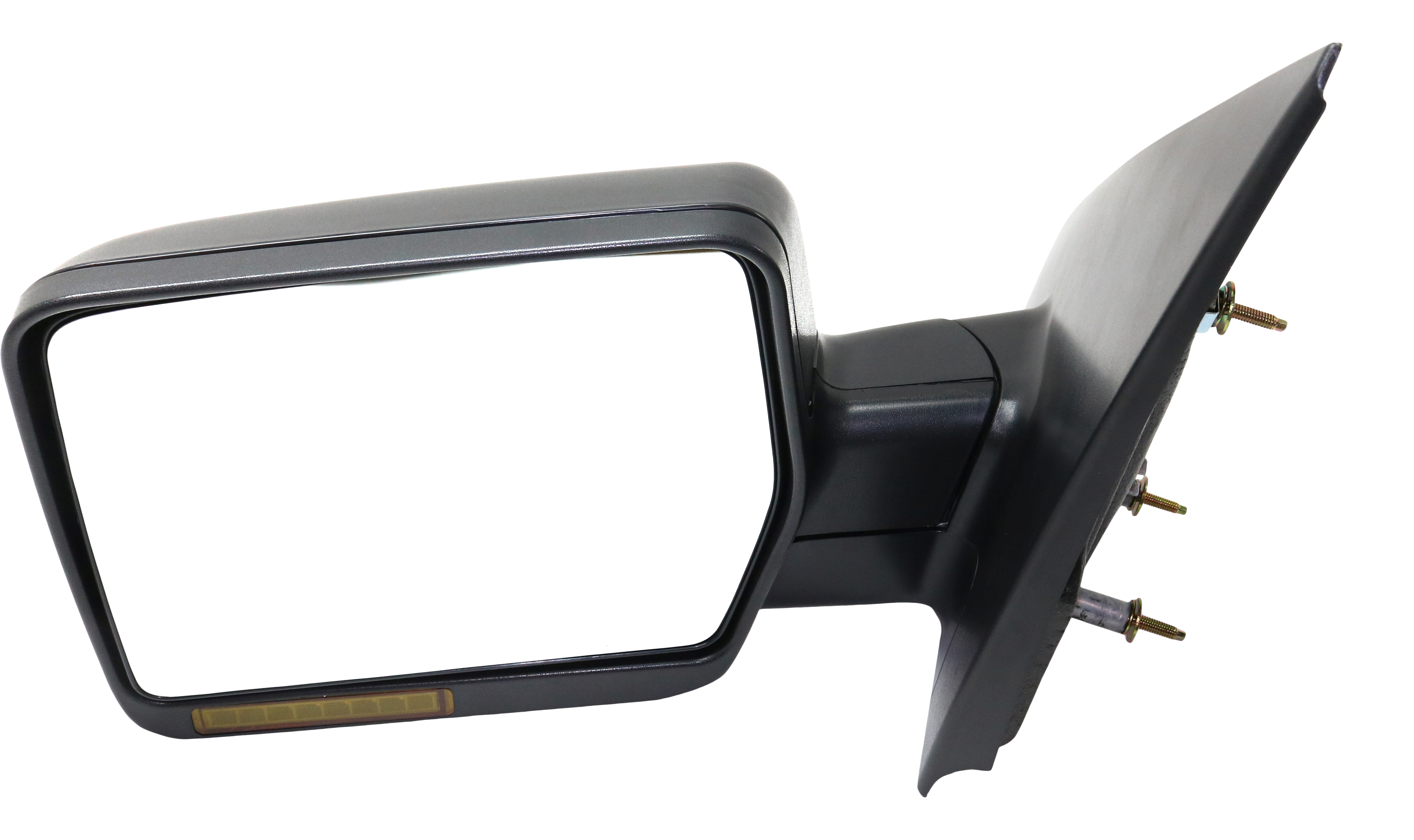 AM F 150-07-08 MIRROR LH Non Towing Power Manual Folding Heated Textured w In housing Signal Light No Auto dimming BSD and Memory SKU FD209EL S Partslink FO1320321 OEM 8L3Z17683FA PFM