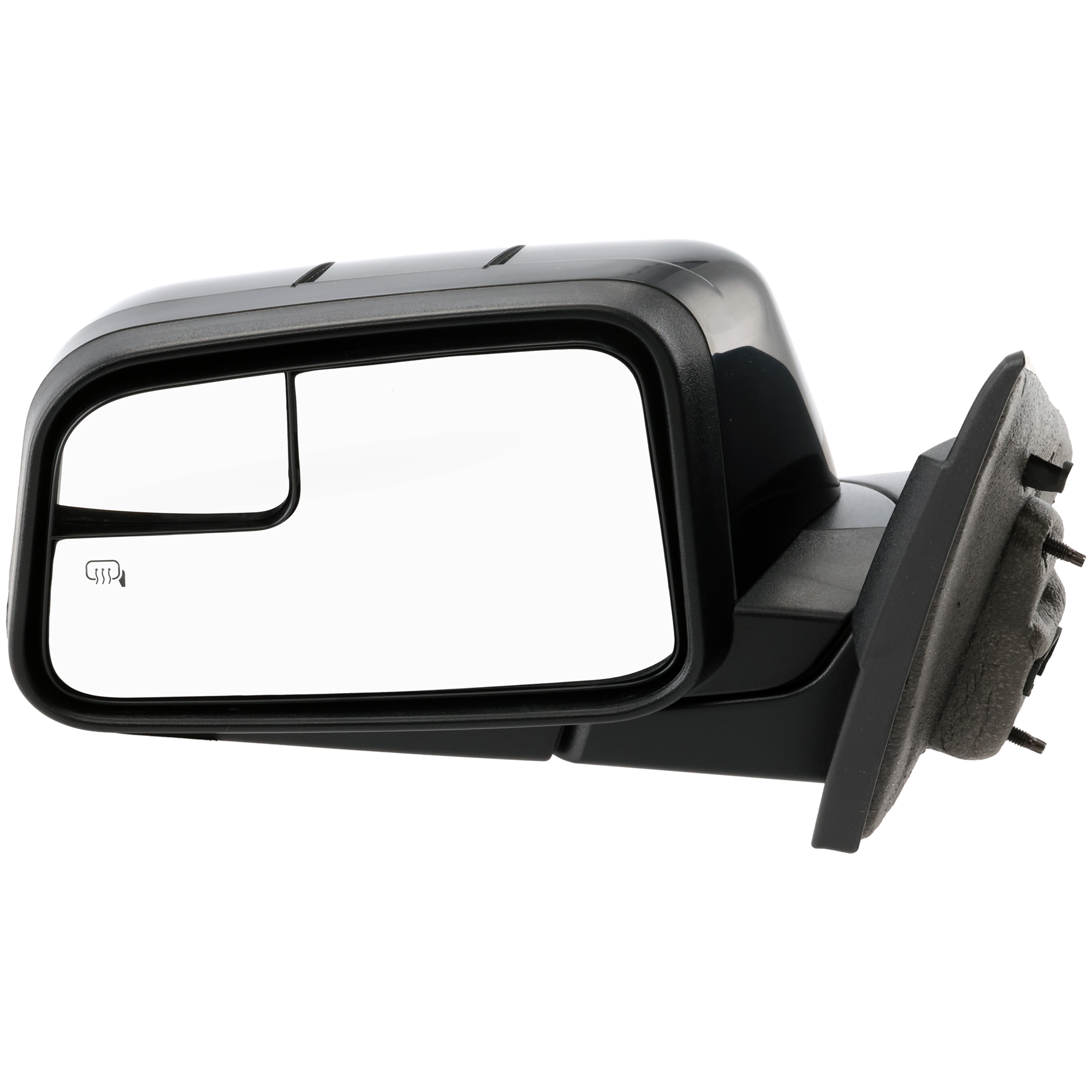 AM EDGE 09-11 MIRROR LH Power Heated Manual Folding Paintable w Blind Spot Glass and Memory No Auto dimming and Signal Light SKU FD215EL Partslink FO1320469 OEM AT4Z17683CAPTM