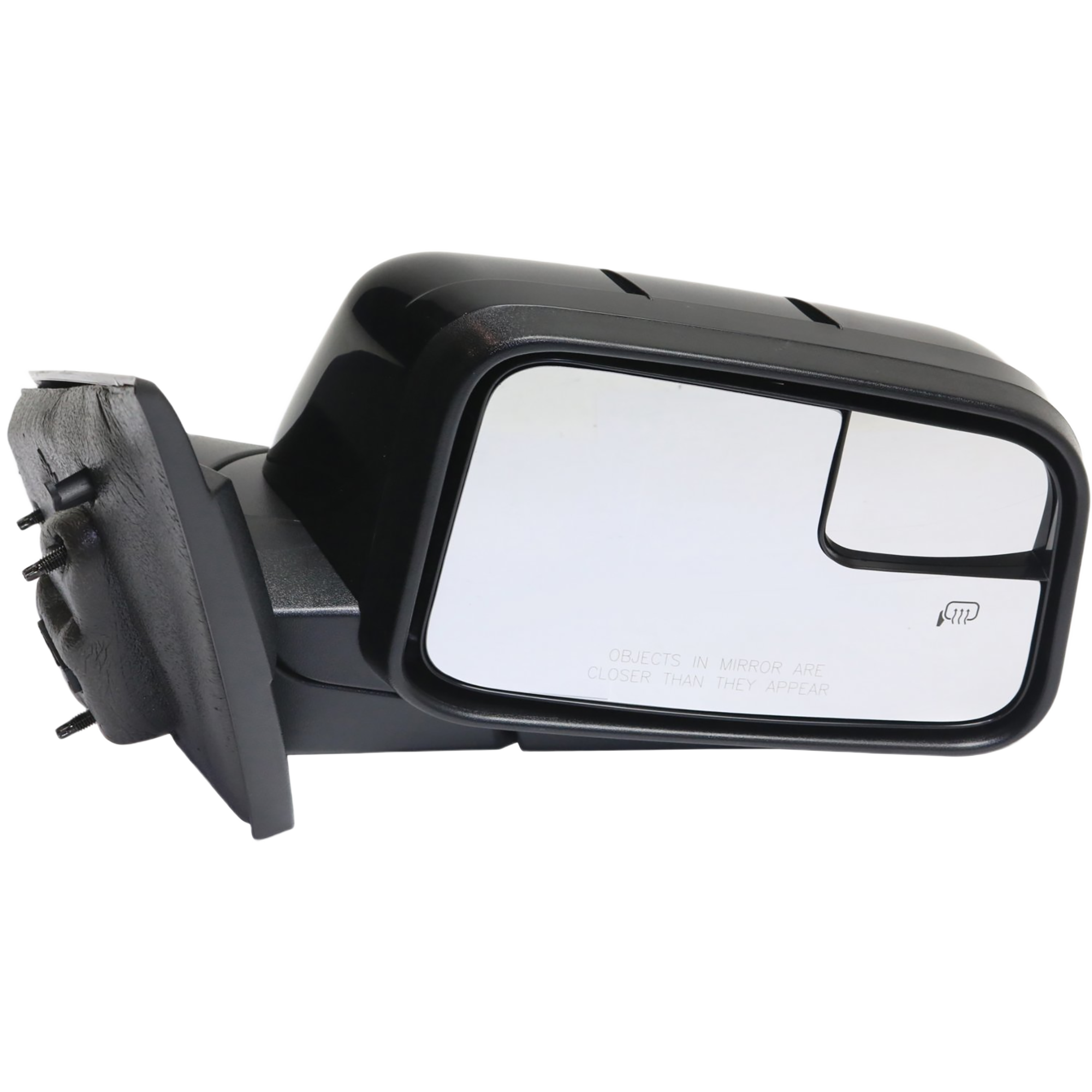 AM EDGE 09-11 MIRROR RH Power Heated Manual Folding Paintable w Blind Spot Glass and Memory No Auto dimming and Signal Light SKU FD215ER Partslink FO1321469 OEM AT4Z17682CAPTM
