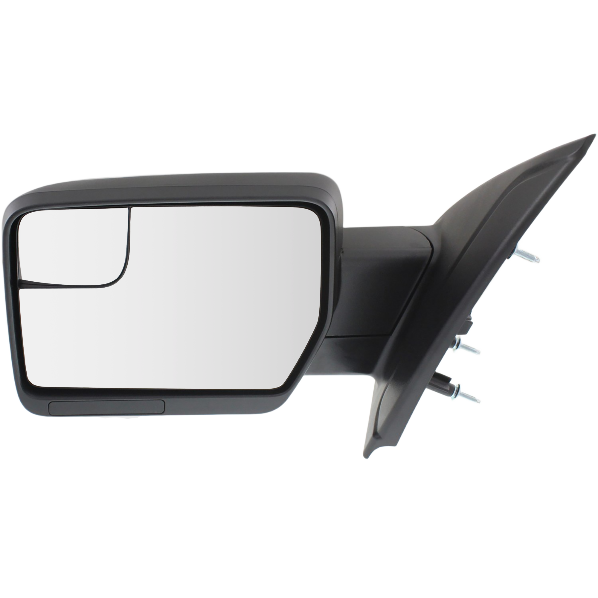 AM F 150-11-14 MIRROR LH Non Towing Power Manual Folding Non Heated Textured w Blind Spot Glass No Memory Puddle Light and Signal Light Exc. SVT Raptor Model SKU FD227EL Partslink FO1320408 OEM BL3Z17683BA