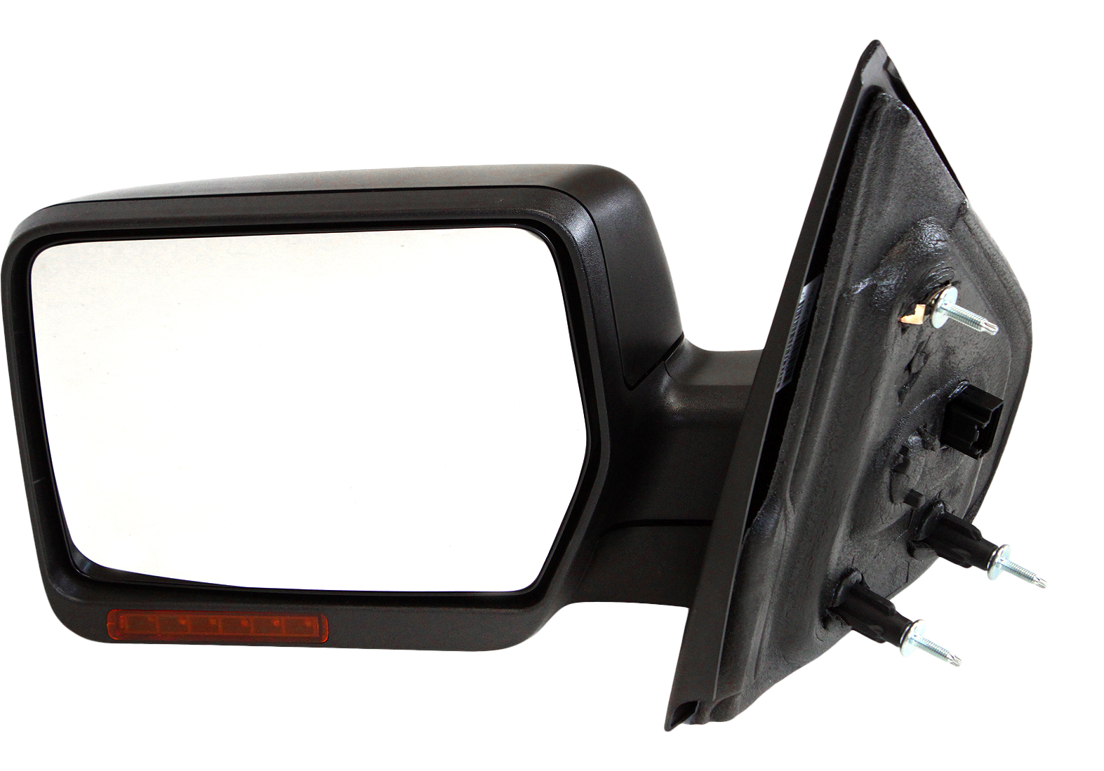 AM F 150-07-08 MIRROR LH Non Towing Power Power Folding Heated Textured w In housing Signal Light No Auto dimming BSD and Memory SKU FD229EL S Partslink FO1320410 OEM 8L3Z17683HA