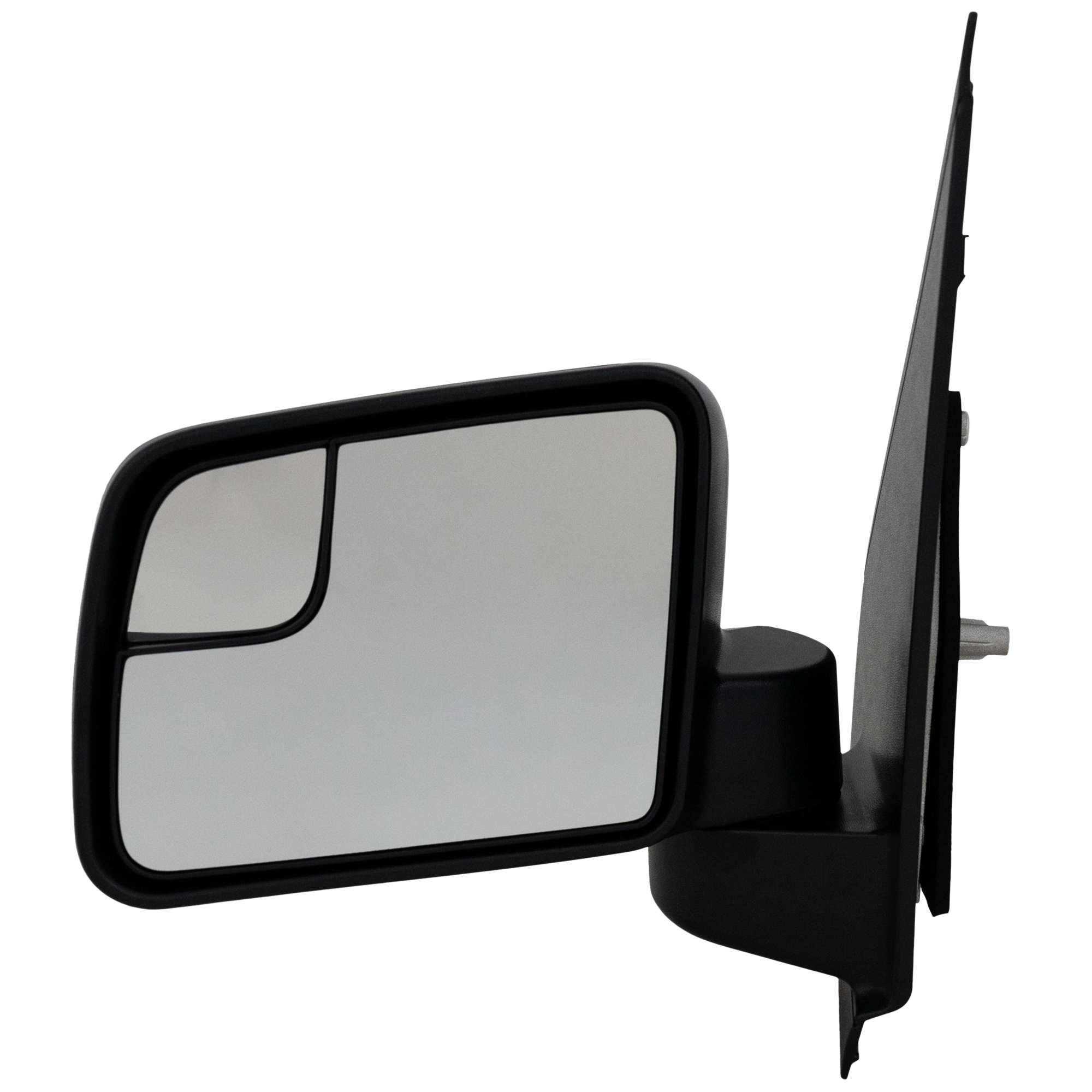 AM TRANSIT CONNECT 11-13 MIRROR LH Non Towing Manual Adjust Manual Folding Non Heated Textured SKU FD245L Partslink FO1320441 OEM BT1Z17683A