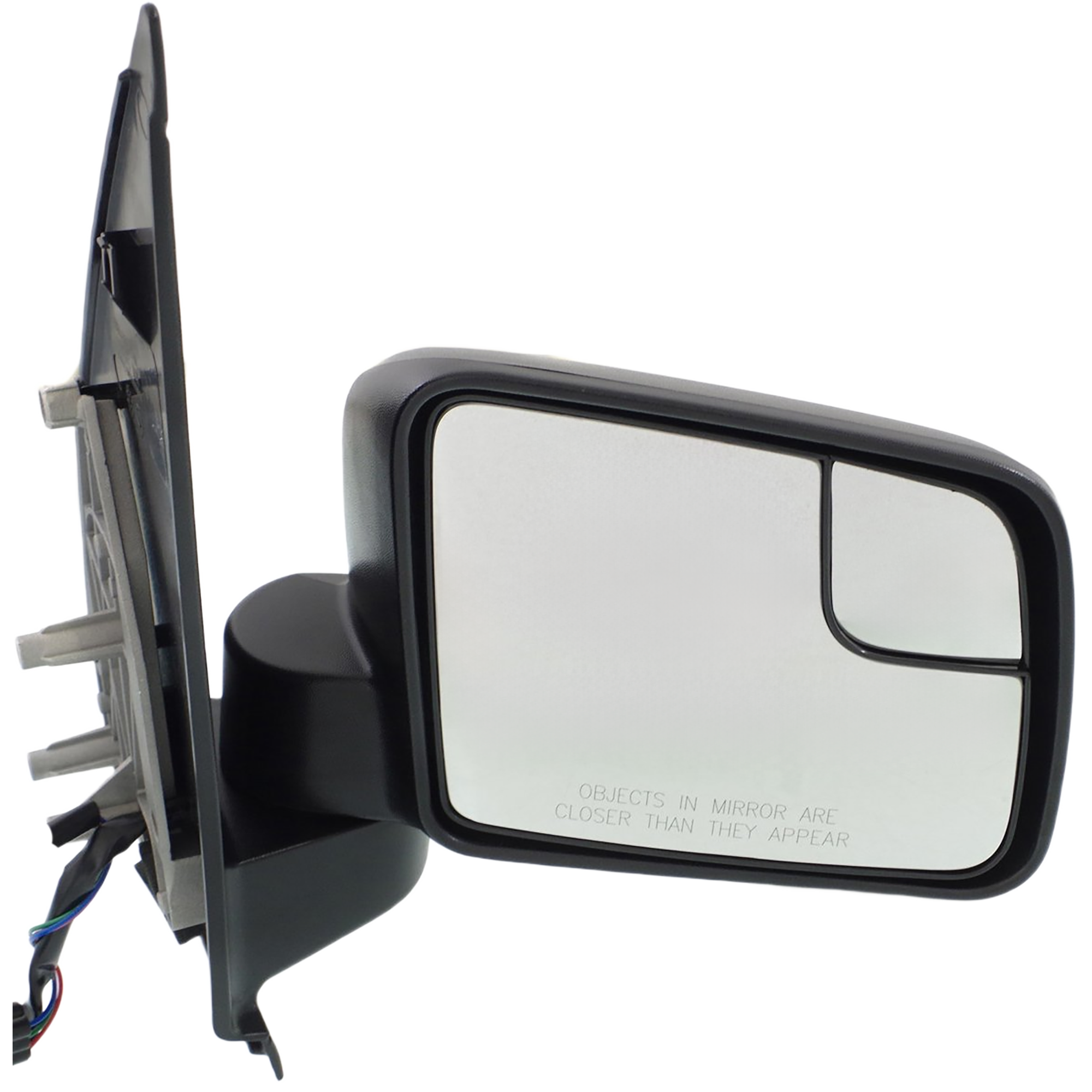 AM TRANSIT CONNECT 11-13 MIRROR RH Non Towing Power Manual Folding Non Heated Textured From 10-4-10 SKU FD246ER Partslink FO1321442 OEM BT1Z17682C