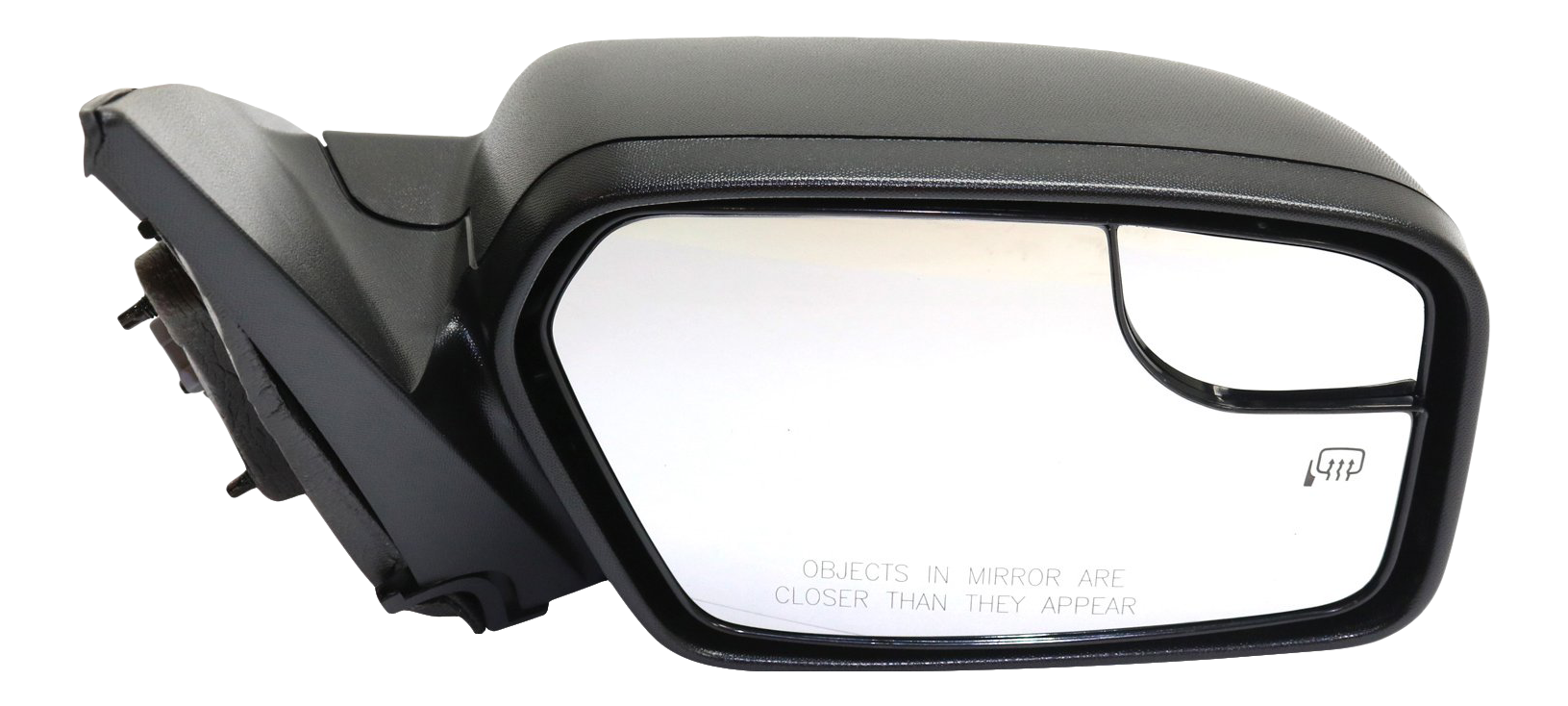 AM FUSION 11-12 MIRROR RH Power Non Folding Heated Textured w Blind Spot Glass No Puddle Light SE Sport Model SKU FD252ER Partslink FO1321422 OEM BE5Z17682CA