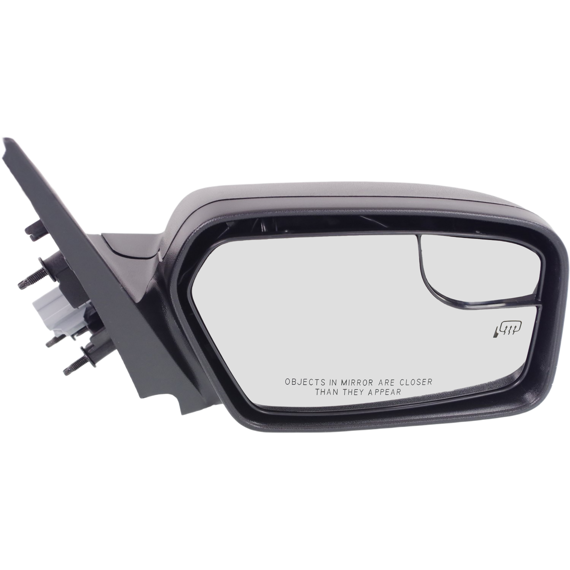 AM FUSION 11-12 MIRROR RH Power Non Folding Heated Textured w Blind Spot Glass and Puddle Light SKU FD254ER Partslink FO1321424 OEM BE5Z17682BA