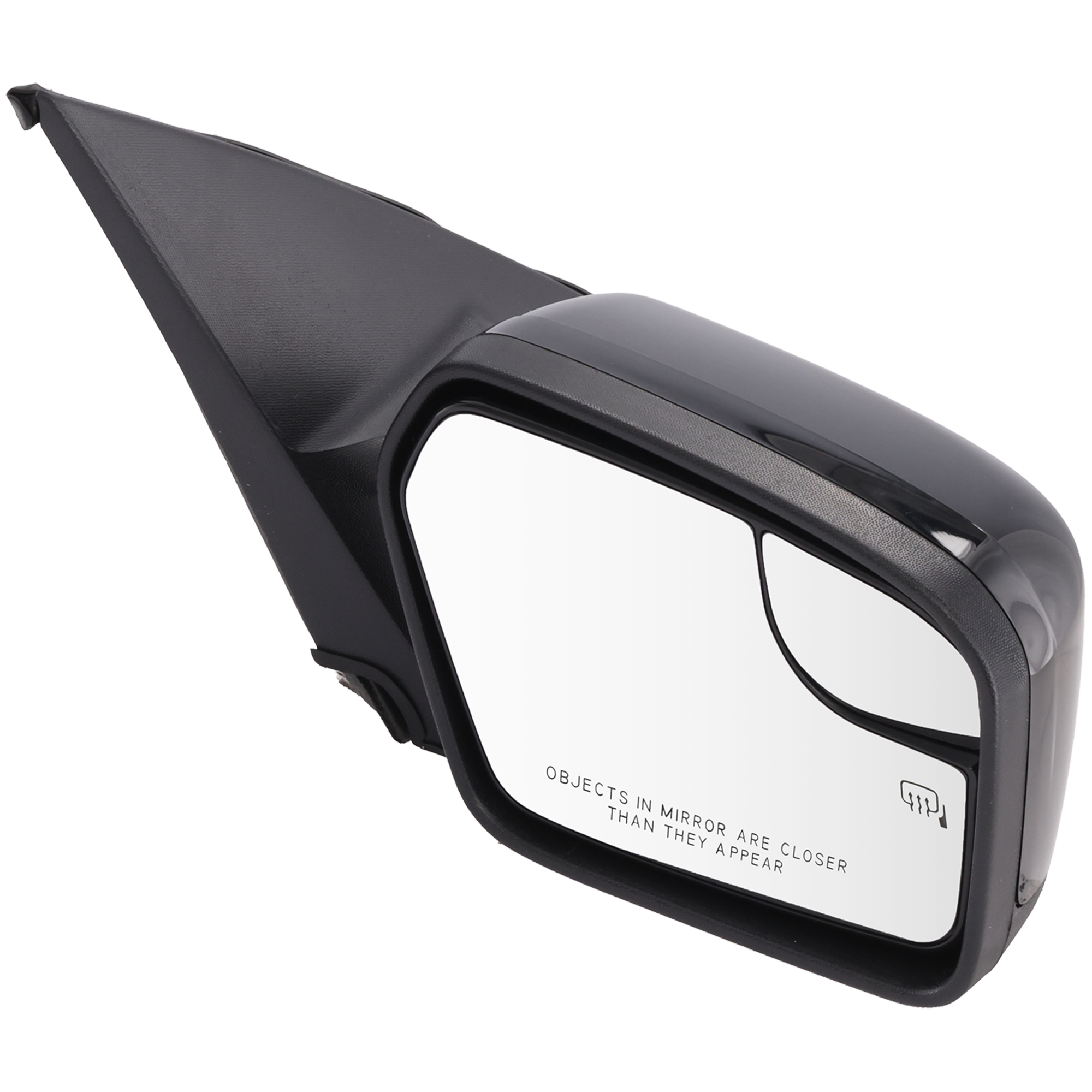 AM FUSION 11-12 MIRROR RH Power Non Folding Heated Paintable w Blind Spot Glass and Puddle Light SKU FD255ER Partslink FO1321423 OEM BE5Z17682BA PFM