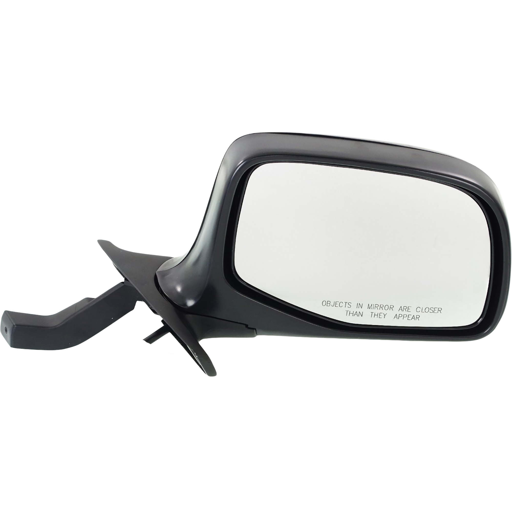 AM F SERIES 92-97 MIRROR RH Non Towing Power Manual Folding Non Heated Chrome Paddle Style w o Lightning Model and Perf. Package SKU FD25ER Partslink FO1321124 OEM F7TZ17682BAA