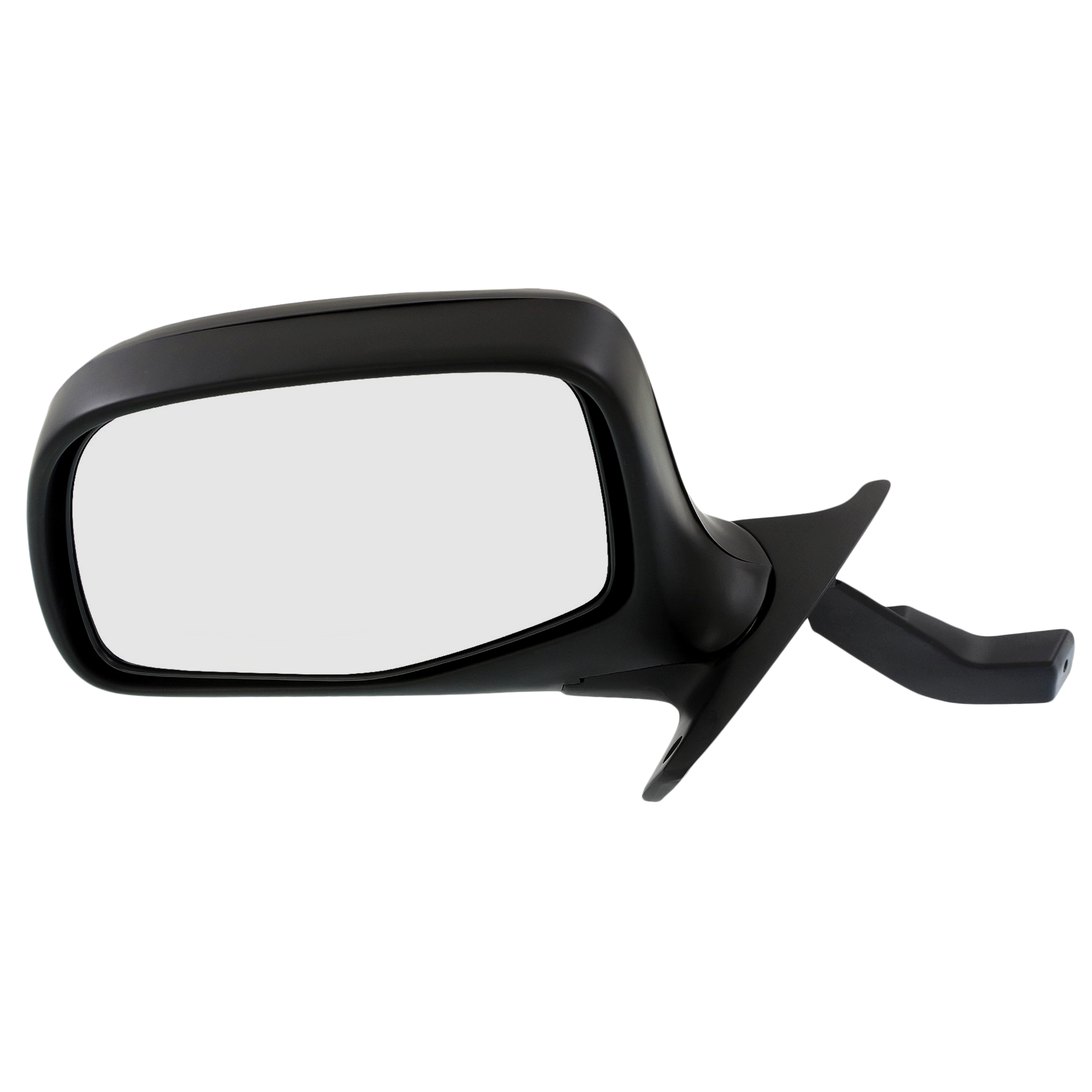 AM F SERIES 92-97 MIRROR LH Non Towing Manual Adjust Manual Folding Non Heated Chrome Paddle Style SKU FD25L Partslink FO1320152 OEM F7TZ17683DAB