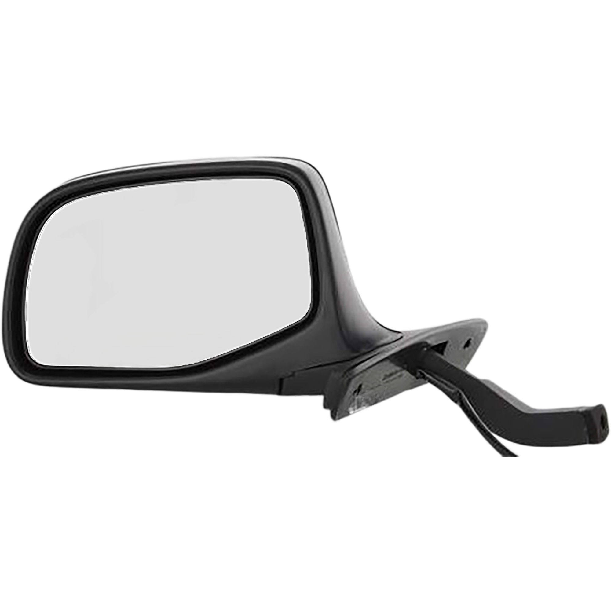 AM F SERIES 92-97 MIRROR LH Non Towing Power Manual Folding Non Heated Paintable Paddle Style SKU FD26EL Partslink FO1320116 OEM F5TZ17683E