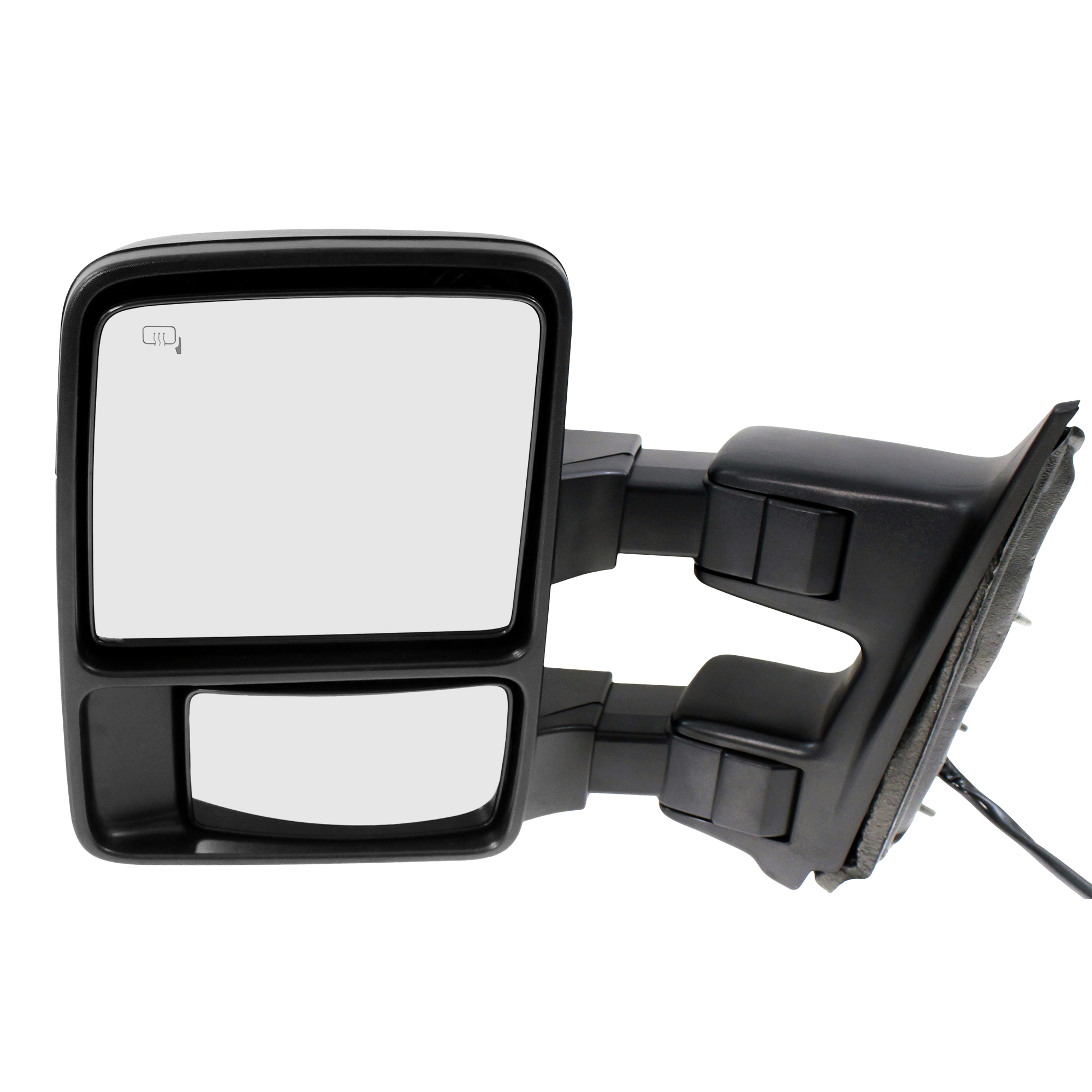 AM F SERIES SUPER DUTY 10-12 TOWING MIRROR LH Power Power Folding Heated Textured w Auto Extend and Signal Light No Memory w Side Marker SKU FD276EL S Partslink FO1320487 OEM 9C3Z17683CA