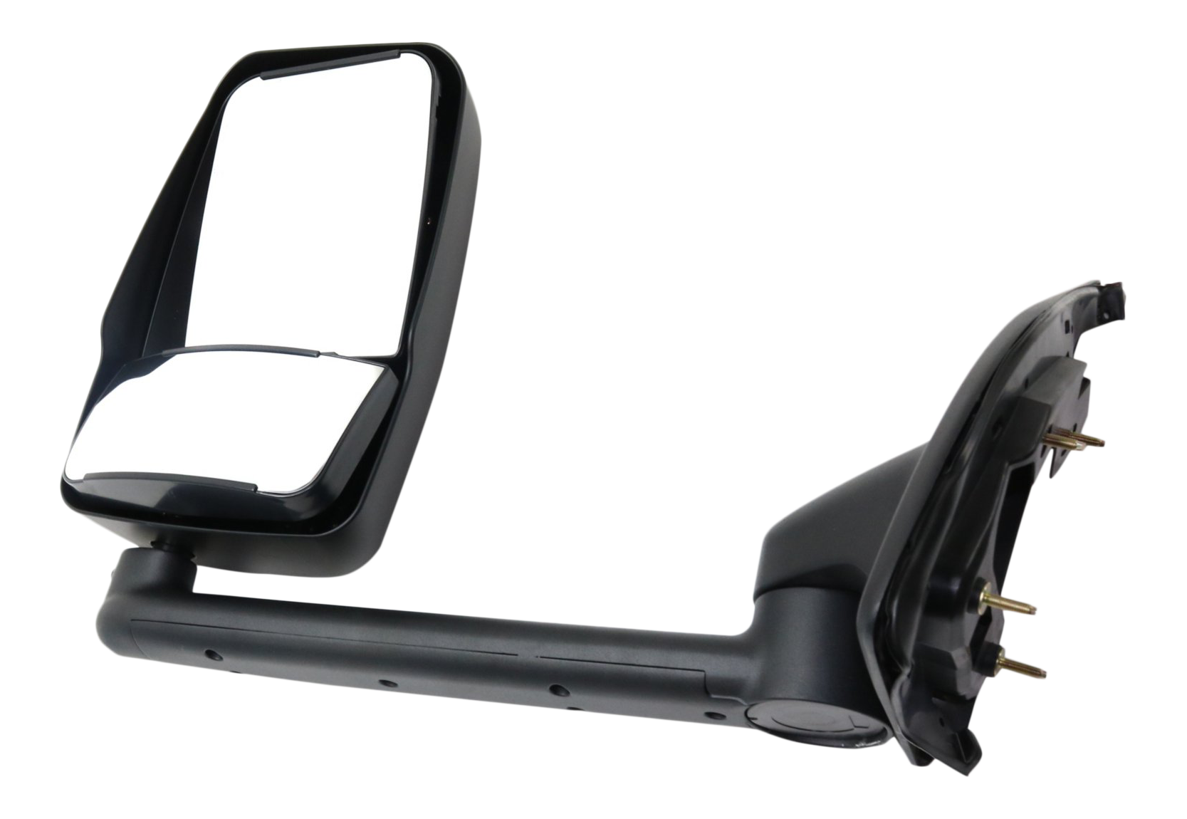 AM F SERIES SUPER DUTY 99-10 TOWING MIRROR LH Manual Adjust Manual Folding Non Heated Paintable No Signal Light w Long Arm SKU FD303L OEM F81Z17683AAB PFM 8C3Z17683AC P