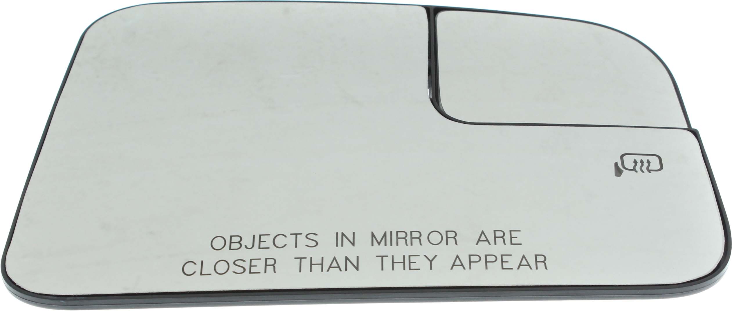 AM MKX 11-11 EDGE 09-11 MIRROR GLASS RH Heated w Backing Plate w BSG w o BLIS To 2-8-11 SKU FD309GR Partslink FO1325156 OEM 9T4Z17K707B