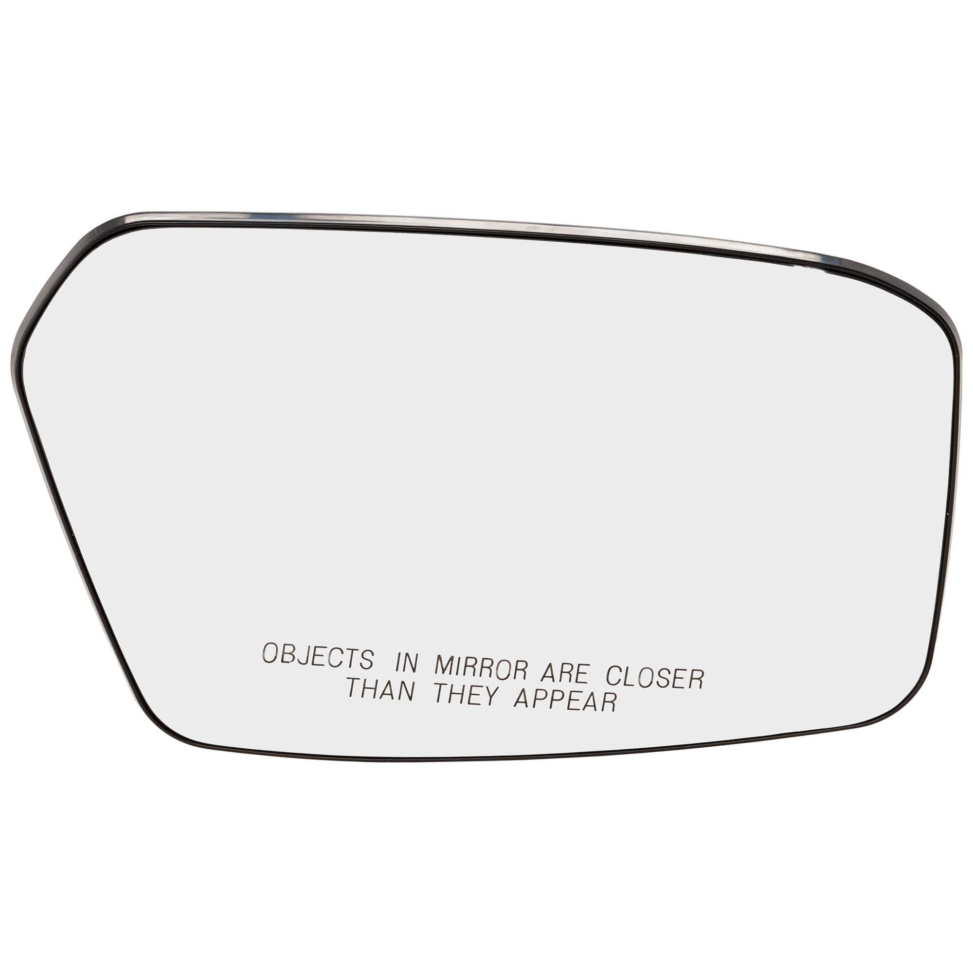 AM FUSION 06-10 MIRROR GLASS RH Non Heated w Backing Plate w o BLIS Exc. Hybrid Model SKU FD319GR Partslink FO1325114 OEM 6E5Z17K707A