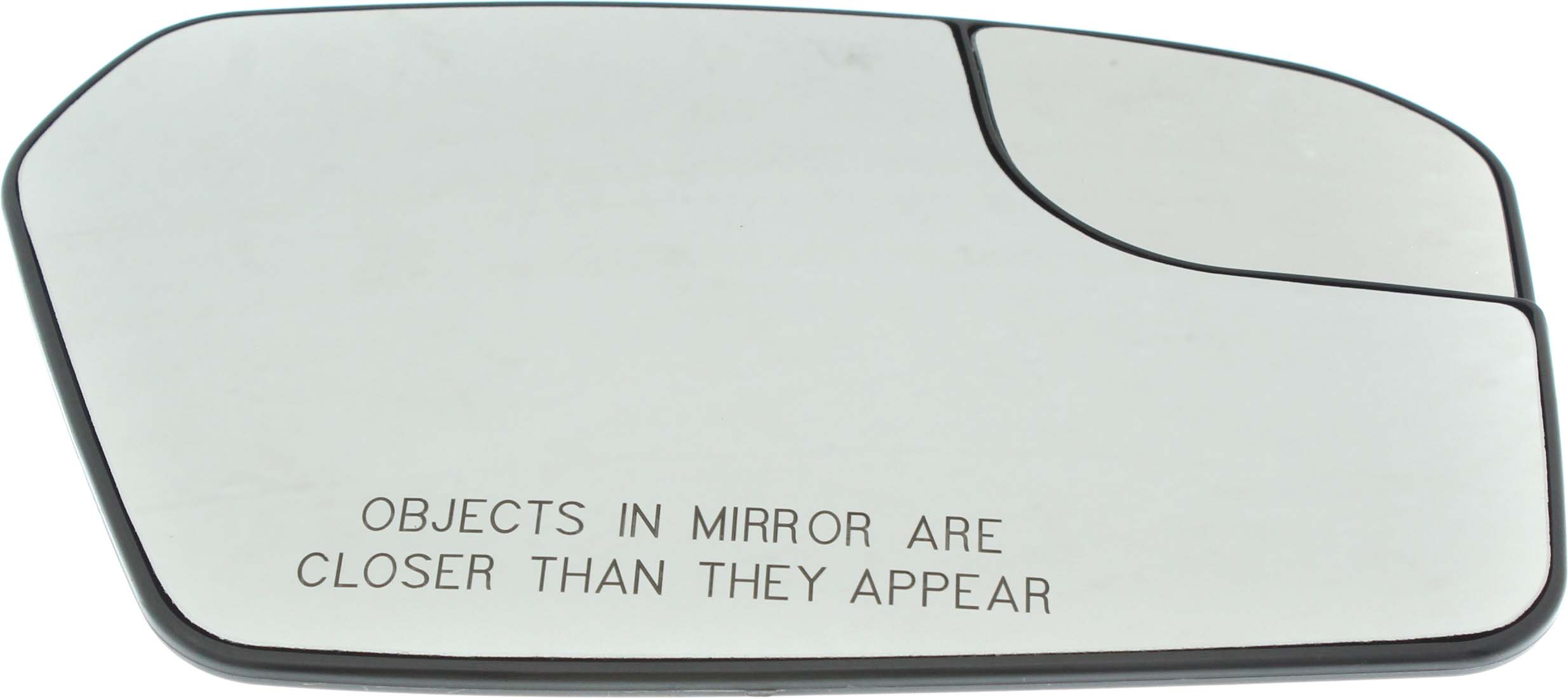 AM FUSION 11-12 MIRROR GLASS RH Non Heated w Backing Plate w BSG w o BLIS Exc. Hybrid Model SKU FD321GR Partslink FO1325208 OEM BE5Z17K707A