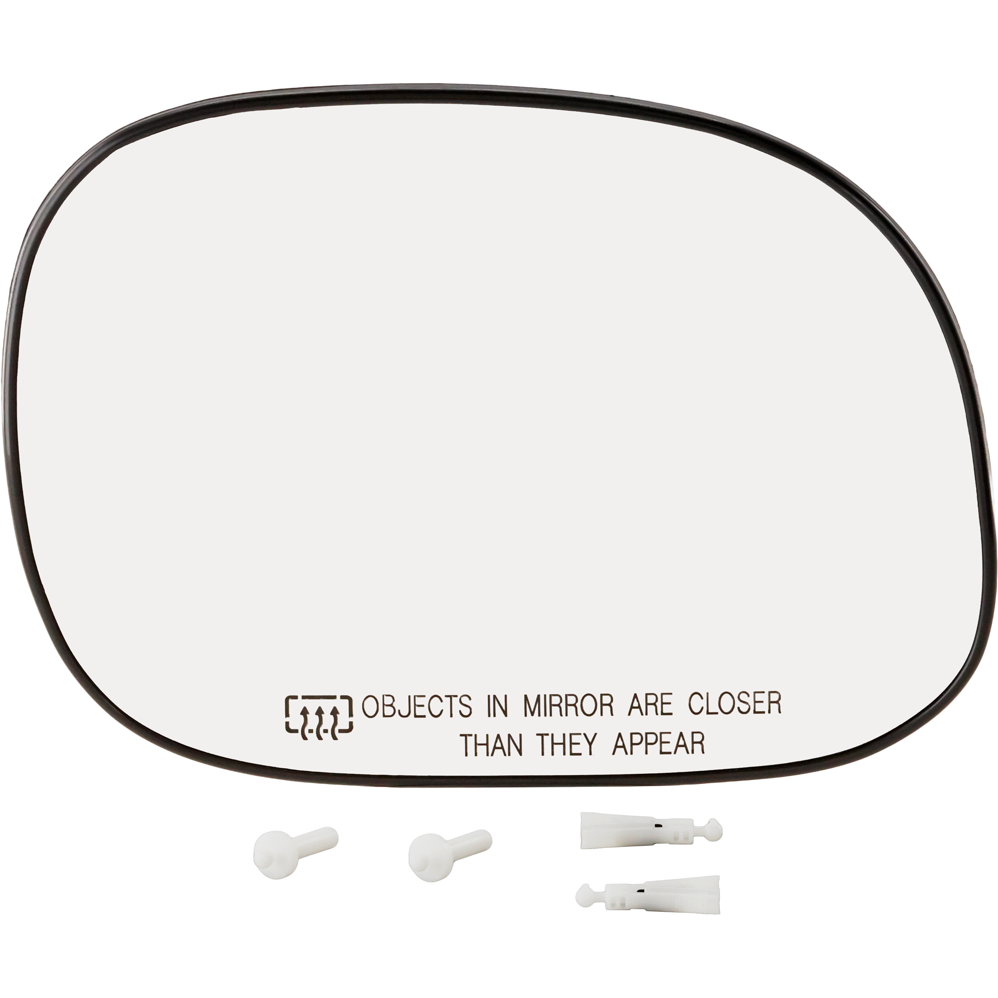 AM EXPEDITION 97-02 MIRROR GLASS RH Non Towing Heated No Signal Light w Backing Plate SKU FD364GR Partslink FO1325127 OEM F85Z17K707BC