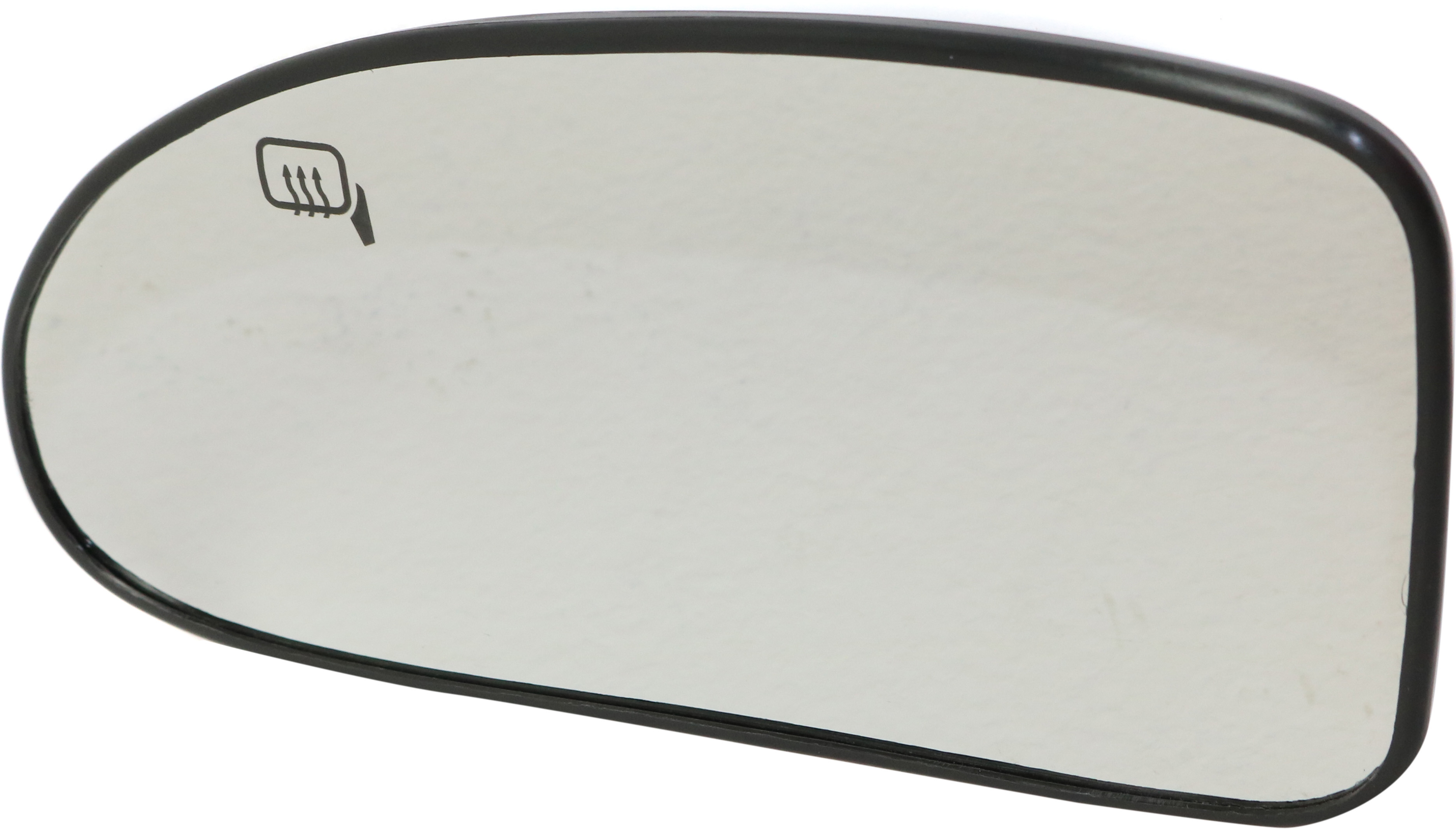 AM FOCUS 00-07 MIRROR GLASS LH Heated Hatchback Sedan Wagon w Backing Plate SKU FD366GL Partslink FO1324180 OEM 2M5Z17K707AB