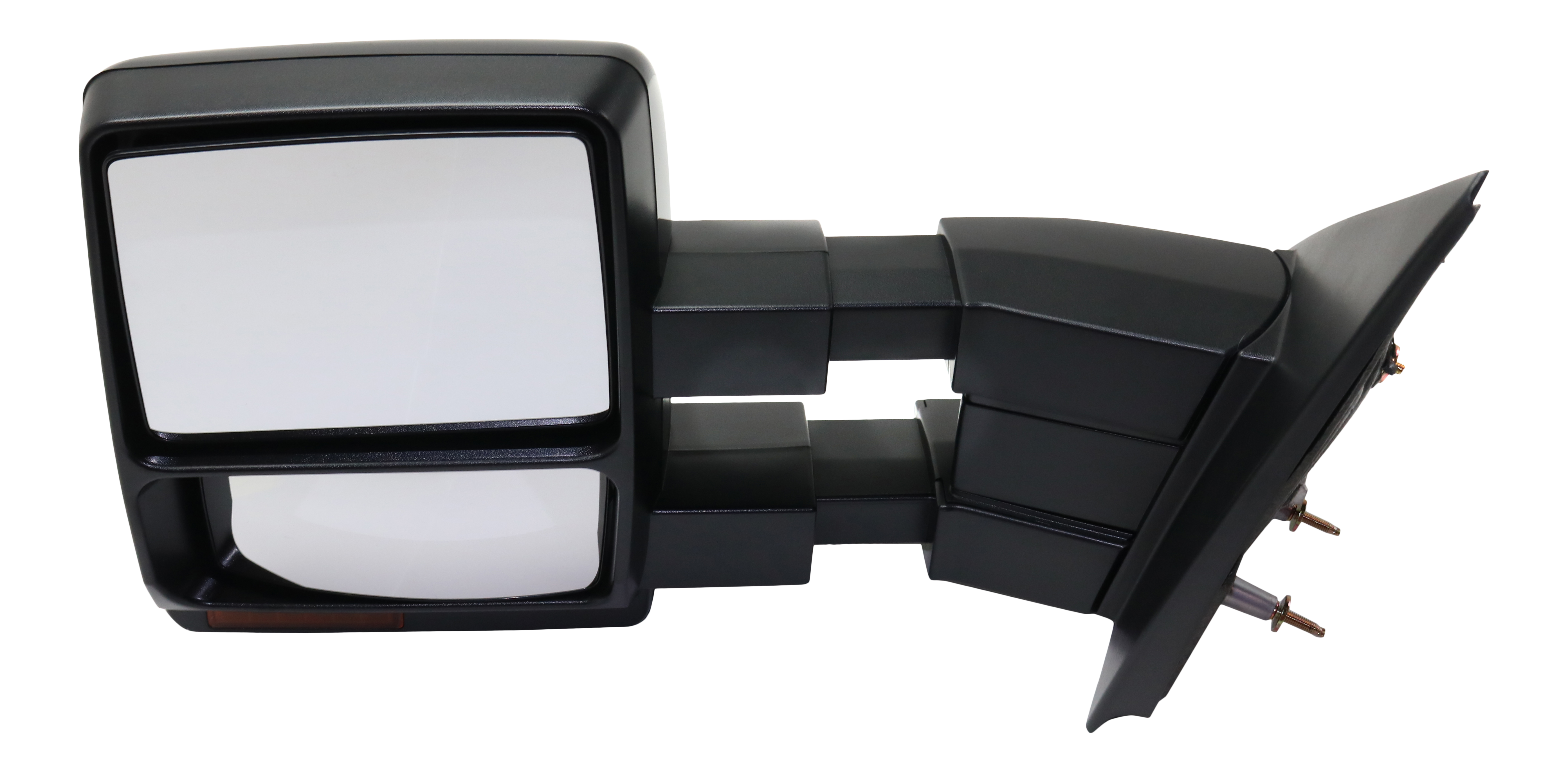 AM F 150-07-08 TOWING MIRROR LH Power Manual Folding Heated Paintable w In housing Signal Light No Auto dimming BSD and Memory SKU FD370EL S Partslink FO1320387 OEM 7L3Z17683CB