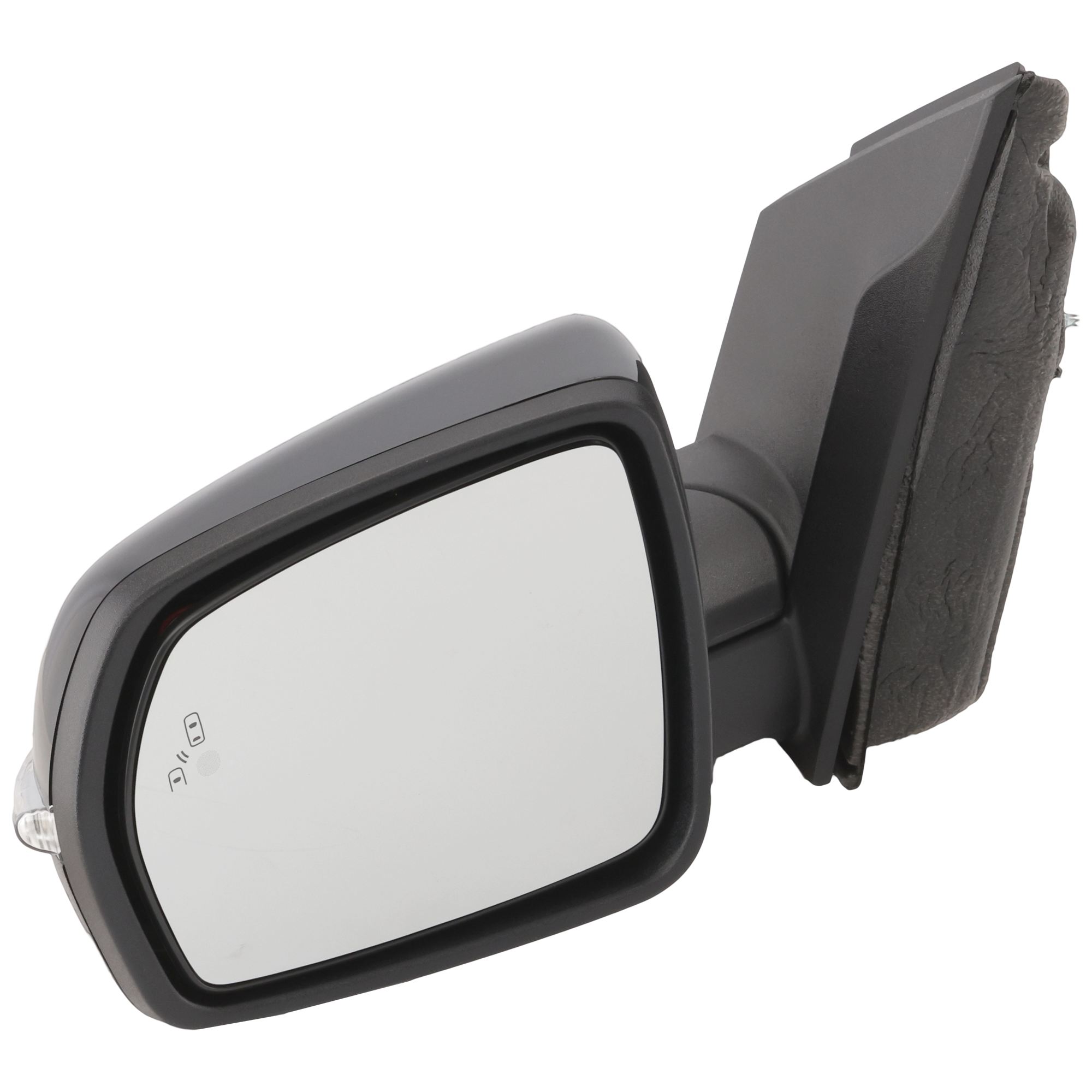 AM EDGE 15-18 MIRROR LH Power Manual Folding Heated Paintable w BSD in Glass In housing Signal Light and Memory No Auto dimming w Puddle Lamp SKU FD383EL S Partslink FO1320563 OEM FT4Z17683EB PFM