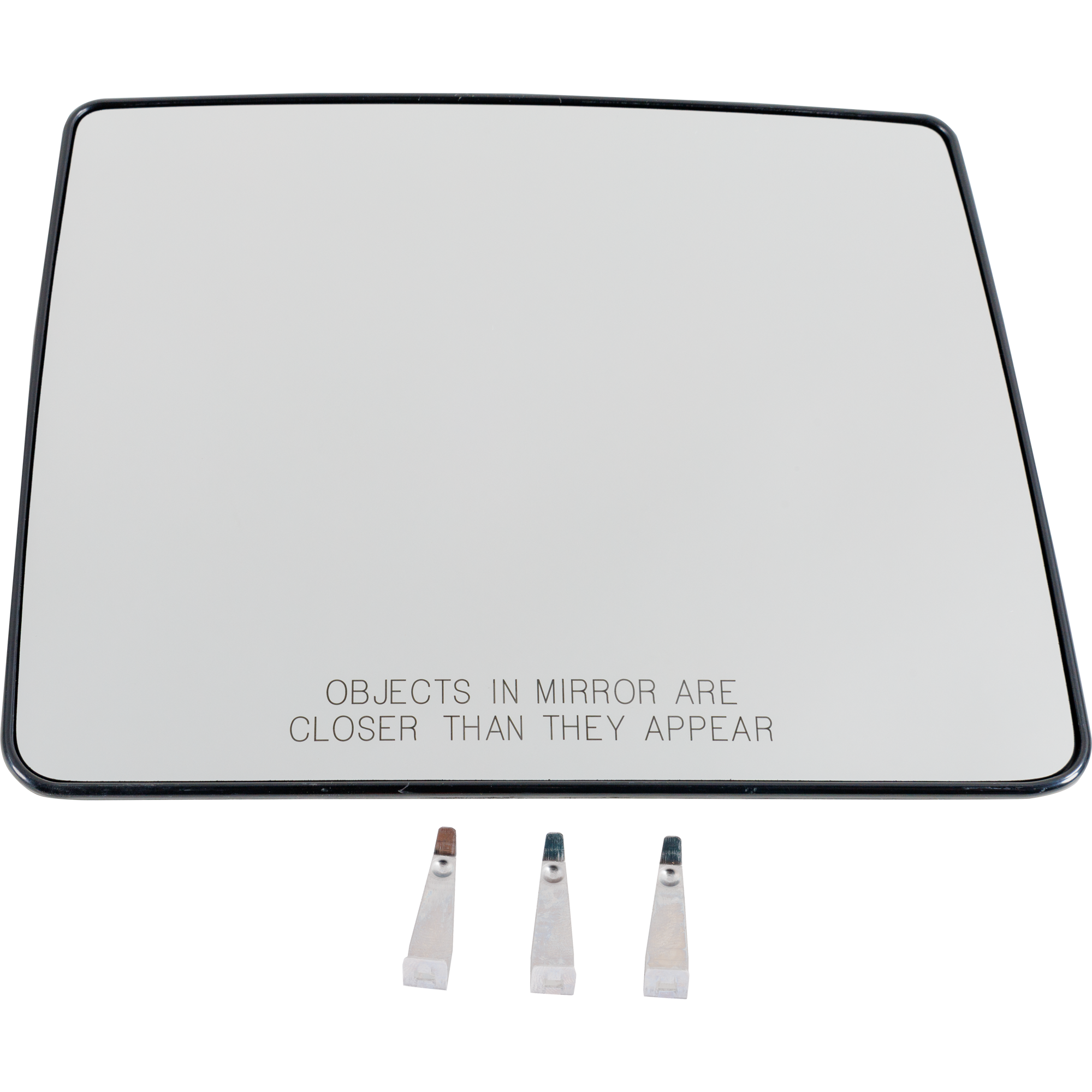 AM F 150-07-14 MIRROR GLASS RH Upper Towing Non Heated No Signal Light SKU FD383GR Partslink FO1325116 OEM 7L3Z17K707C