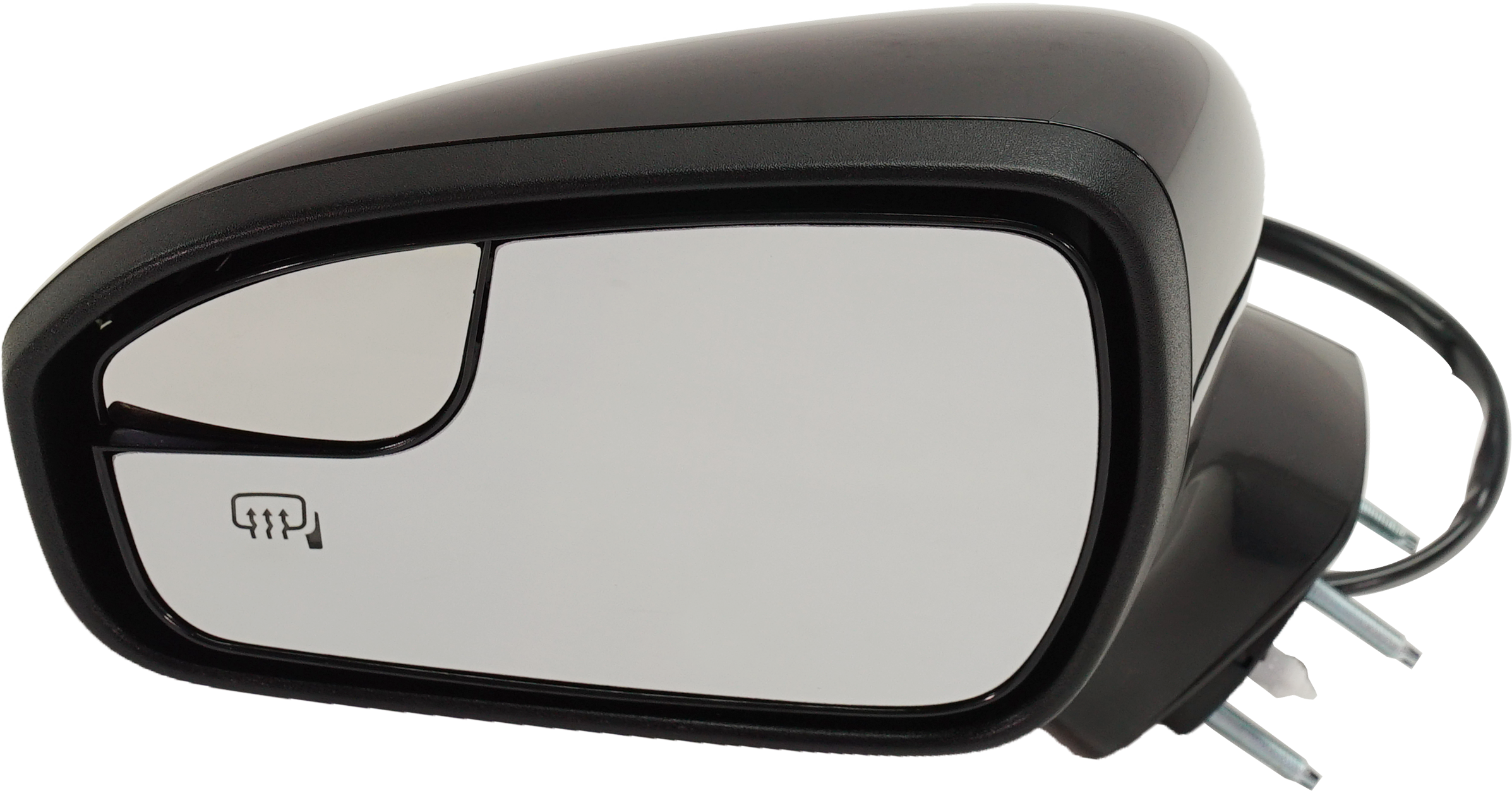 AM FUSION 18-20 MIRROR LH Power Manual Folding Heated Paintable w Memory Puddle Light and Signal Light No BSD SKU FD386EL S Partslink FO1320623 OEM JS7Z17683XA DS7Z17D743BAPTM
