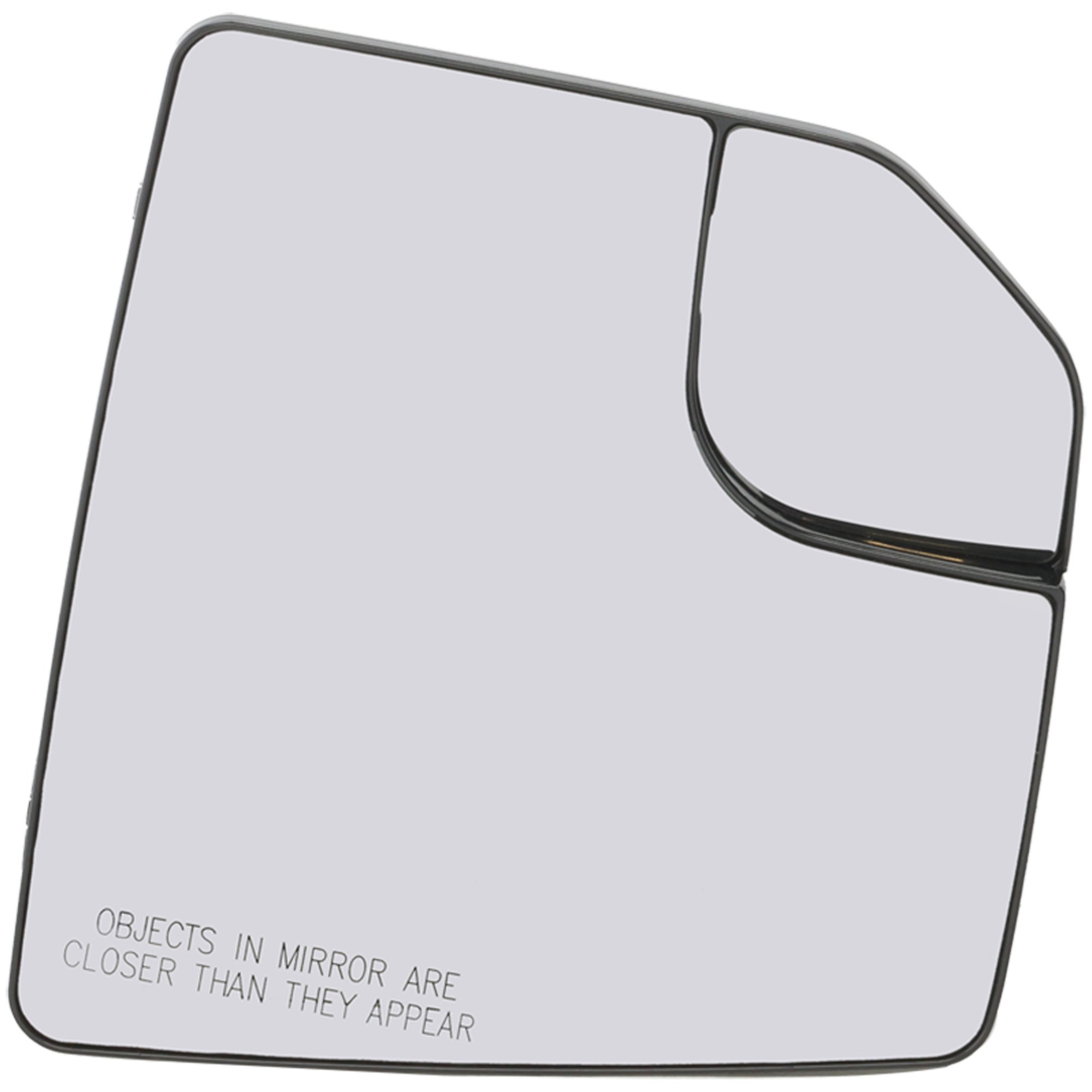 AM F 150-15-20 MIRROR GLASS RH Non Towing Non Heated w Blind Spot Glass No Memory and Auto Dimming SKU FD386GR Partslink FO1325139 OEM FL3Z17K707A