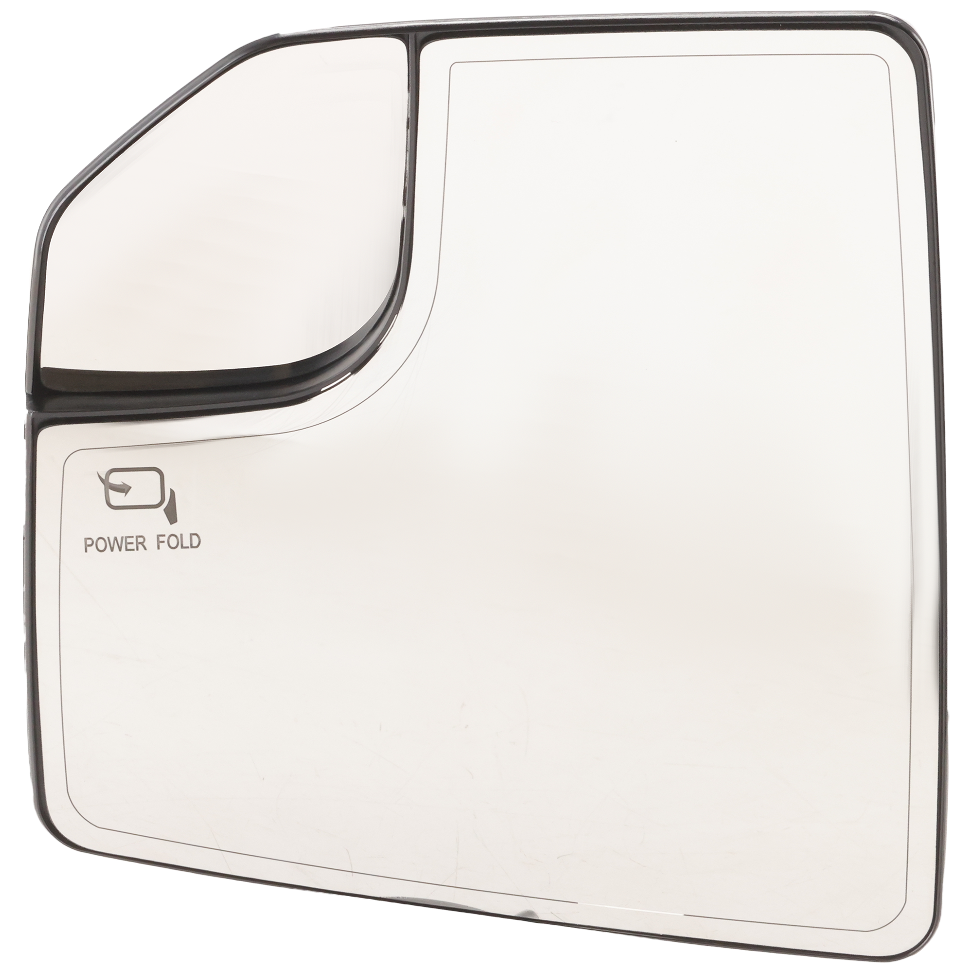 AM F 150-15-20 MIRROR GLASS LH Non Towing Heated w Blind Spot Glass and Memory No Auto dimming Crew Extended Cab SKU FD388GL OEM FL3Z17K707N PFM FL3Z17K707AG