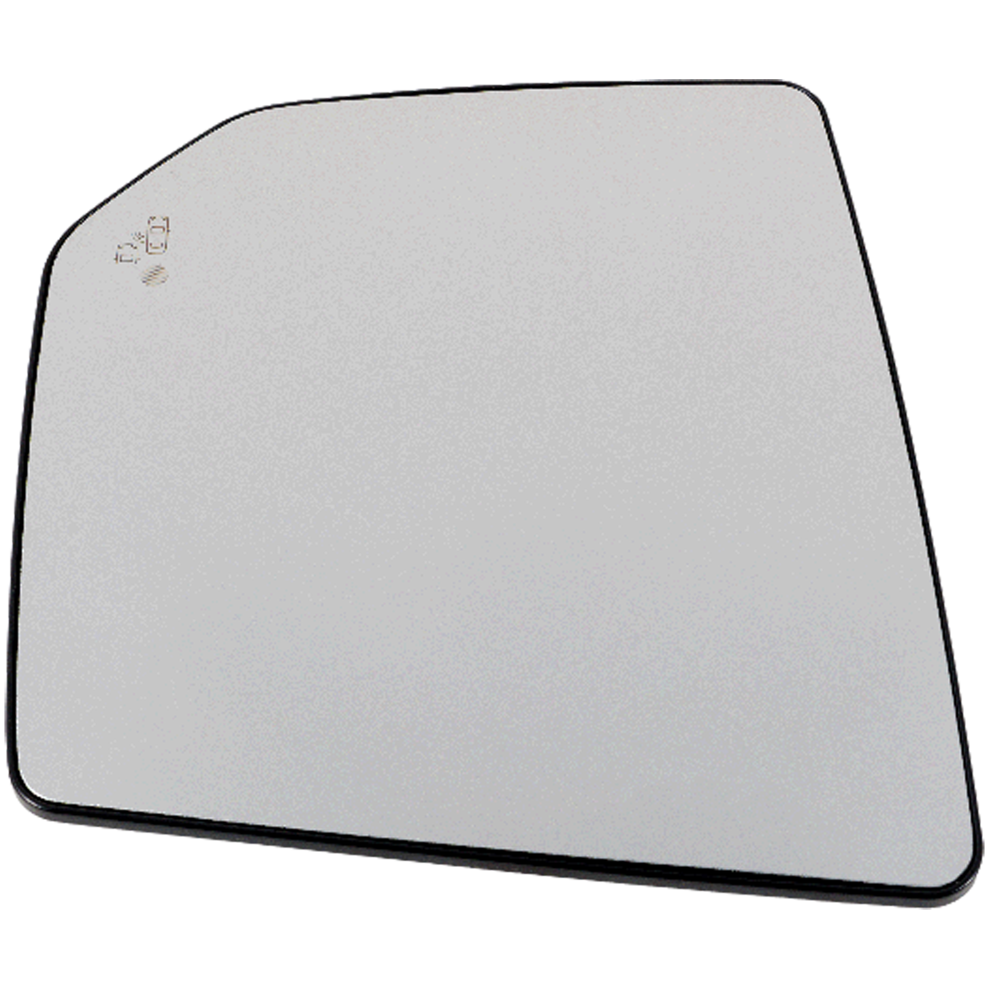 AM F 150-15-20 MIRROR GLASS LH Non Towing Heated w Blind Spot Detection and Side Object Sensor No Memory and Auto Dimming Crew Extended Cab SKU FD389GL OEM FL3Z17K707AH PFM