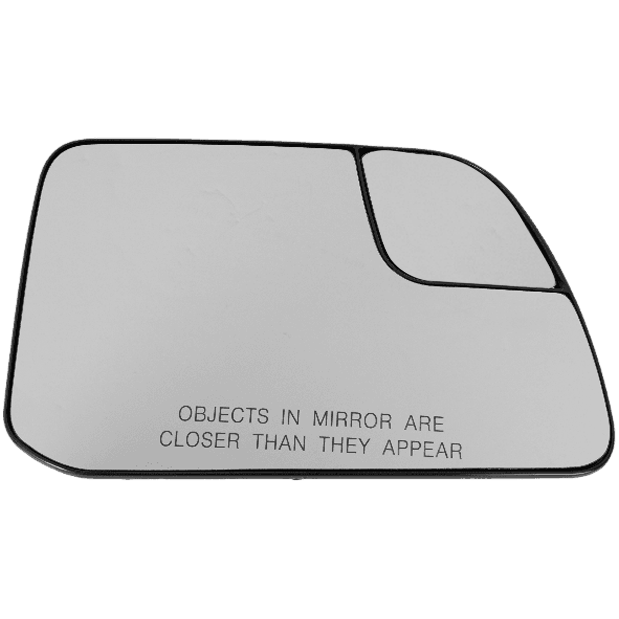 AM EDGE 11-14 MIRROR GLASS RH Non Heated w Blind Spot Glass No Signal Light From 2-8-11 SKU FD461GR Partslink FO1325213 OEM CT4Z17K707A