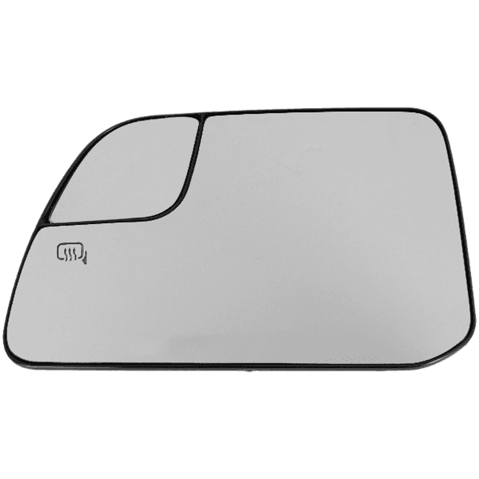 AM EDGE 11-14 MIRROR GLASS LH Heated w Blind Spot Glass No Signal Light From 2-8-11 SKU FD462GL Partslink FO1324214 OEM CT4Z17K707F