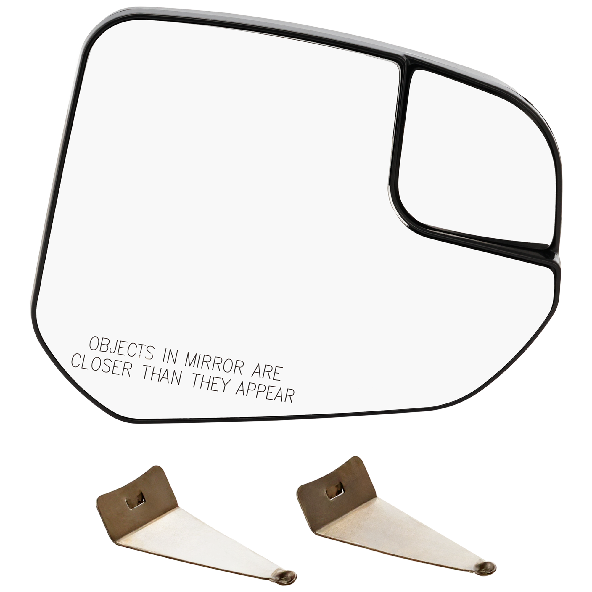 AM TRANSIT CONNECT 14-18 MIRROR GLASS RH Non Towing Manual Non Heated Small Housing No Auto dimming Blind Spot Detection SKU FD472GR Partslink FO1325166 OEM DT1Z17K707E